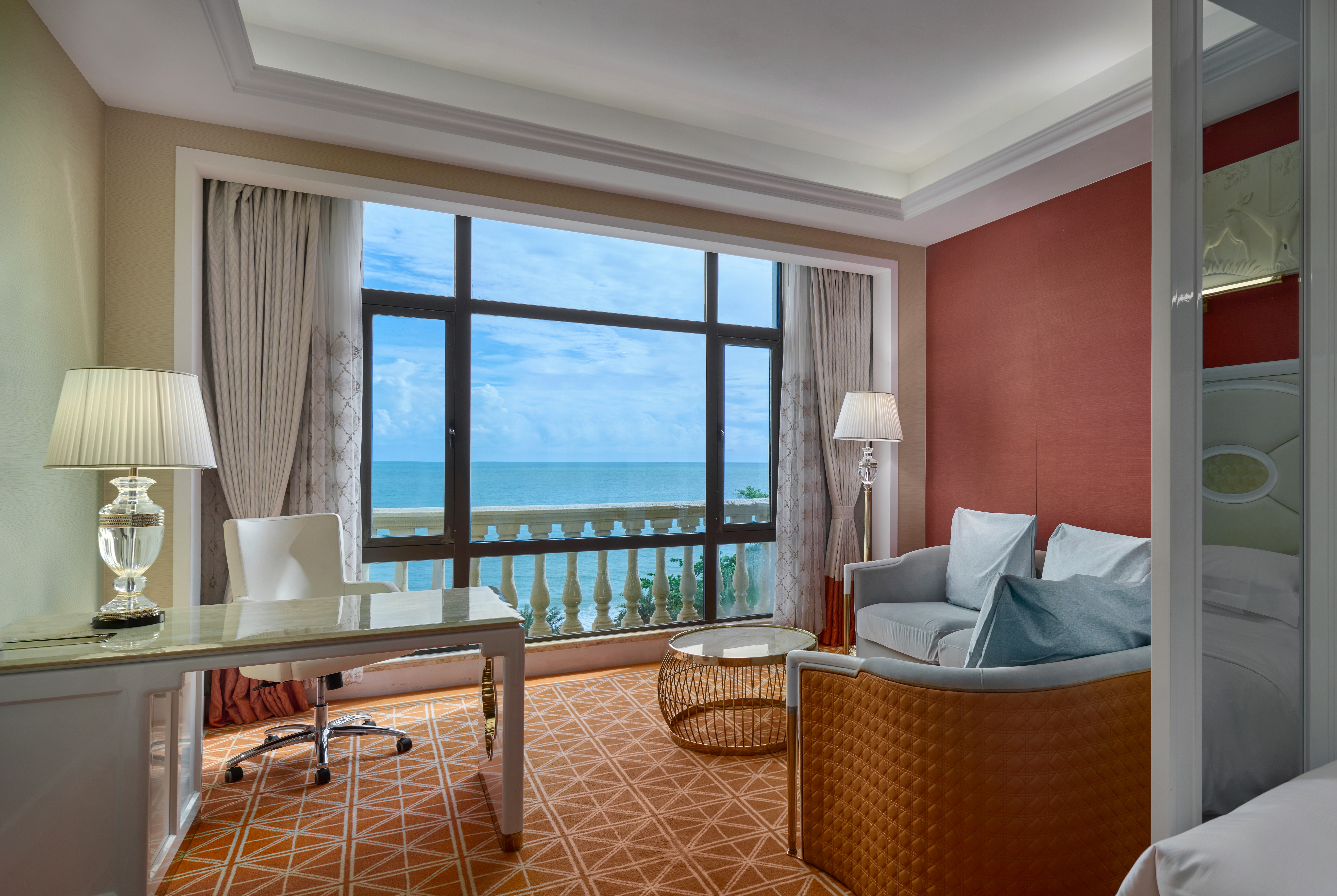Guest room at the Ramada by Wyndham Sihanoukville Xinhaohui Palace in Sihanoukville, Other than US/Canada