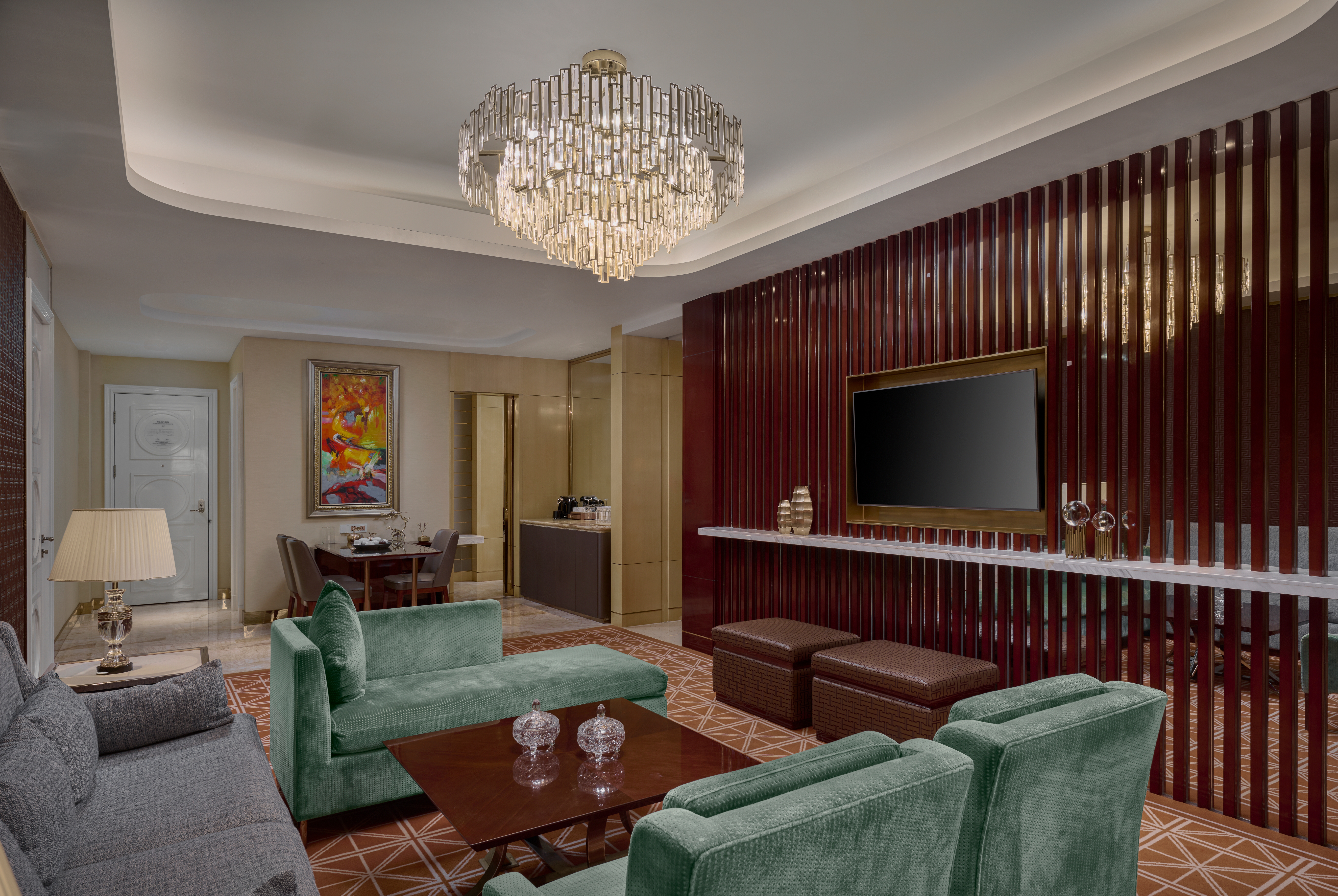 Guest room at the Ramada by Wyndham Sihanoukville Xinhaohui Palace in Sihanoukville, Other than US/Canada