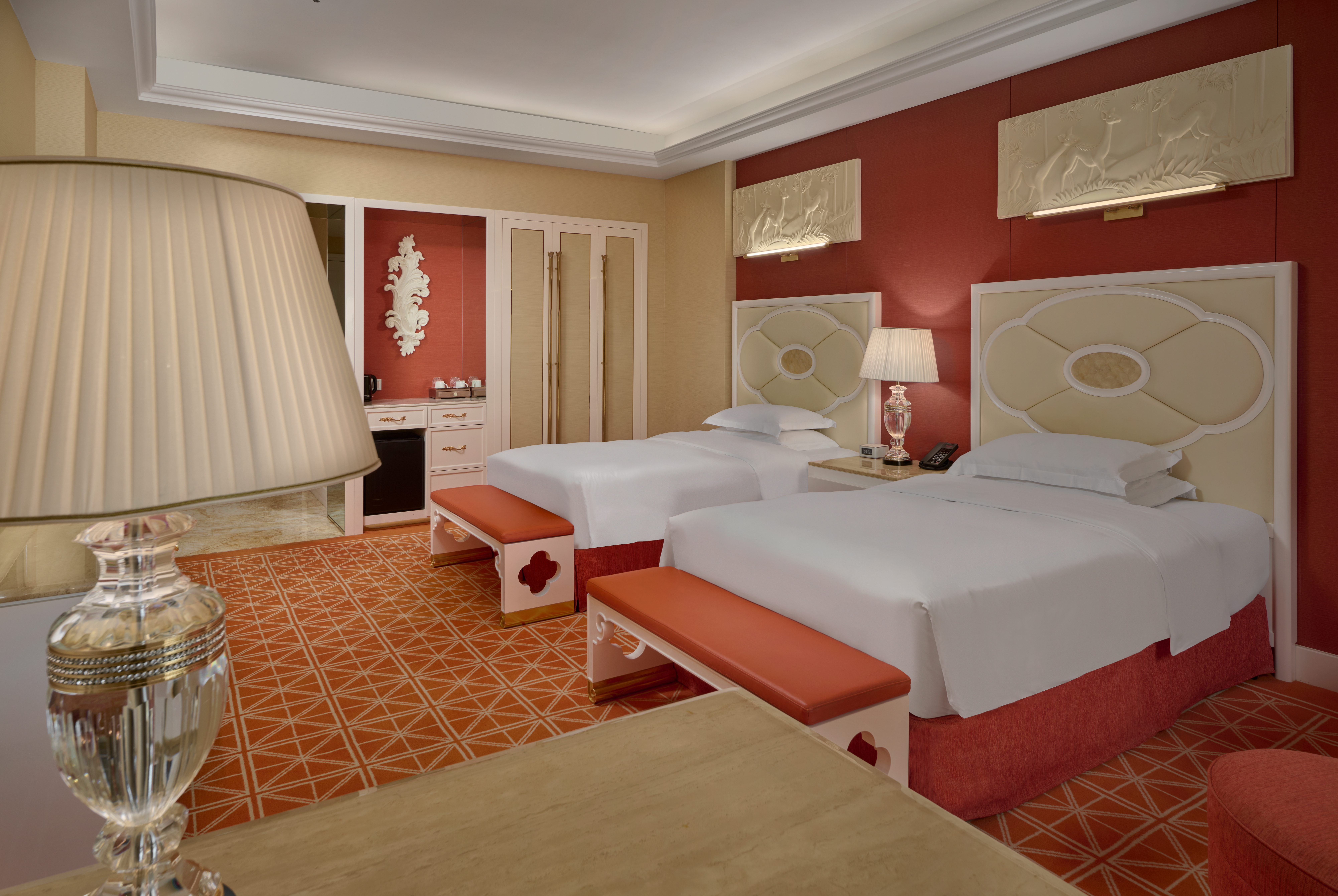 Guest room at the Ramada by Wyndham Sihanoukville Xinhaohui Palace in Sihanoukville, Other than US/Canada
