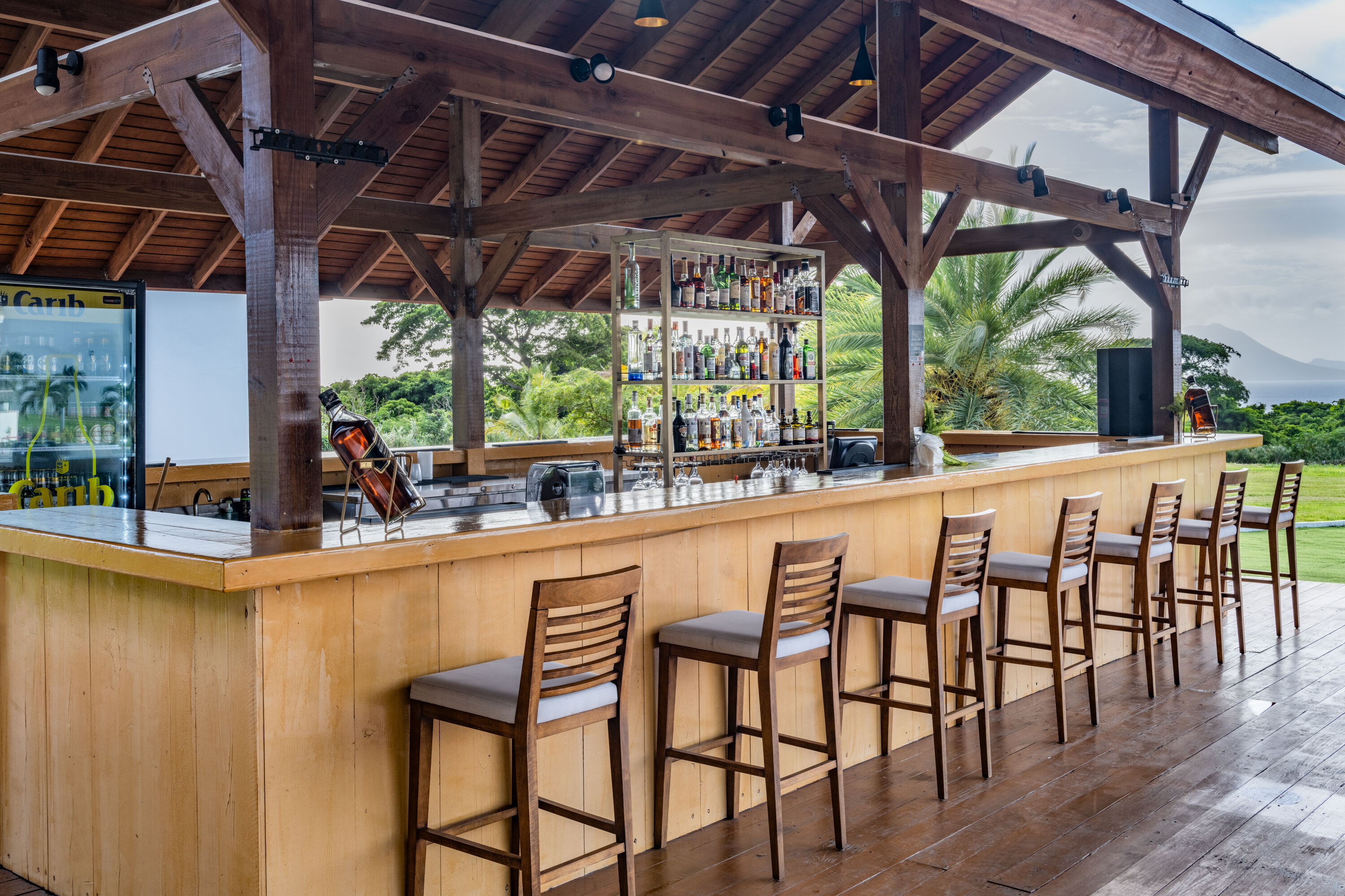 Bar patio at Ramada by Wyndham St. Kitts Resort in St. Kitts, Other than US/Canada