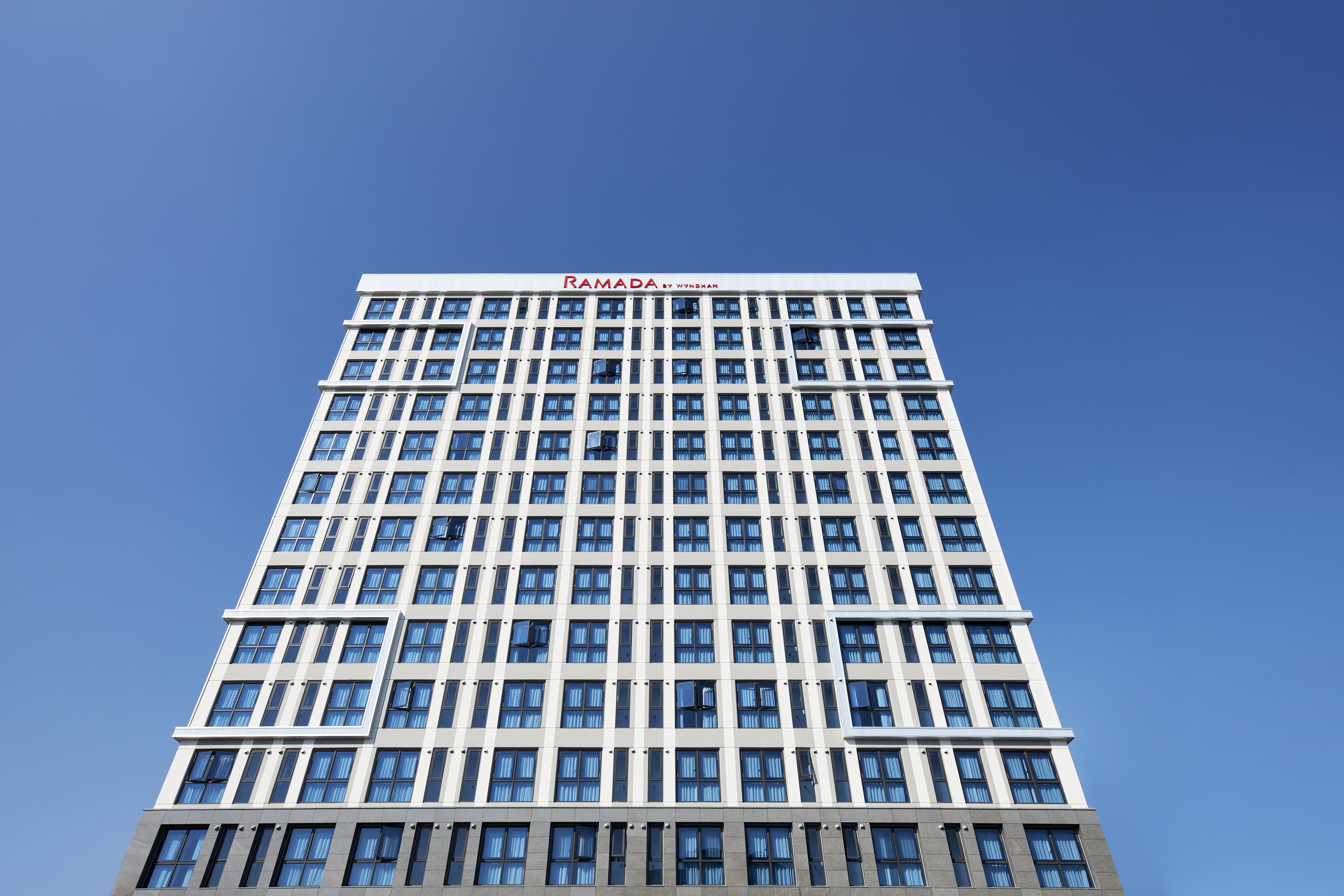 Exterior of Ramada by Wyndham Gumi hotel in Gumi, Other than US/Canada