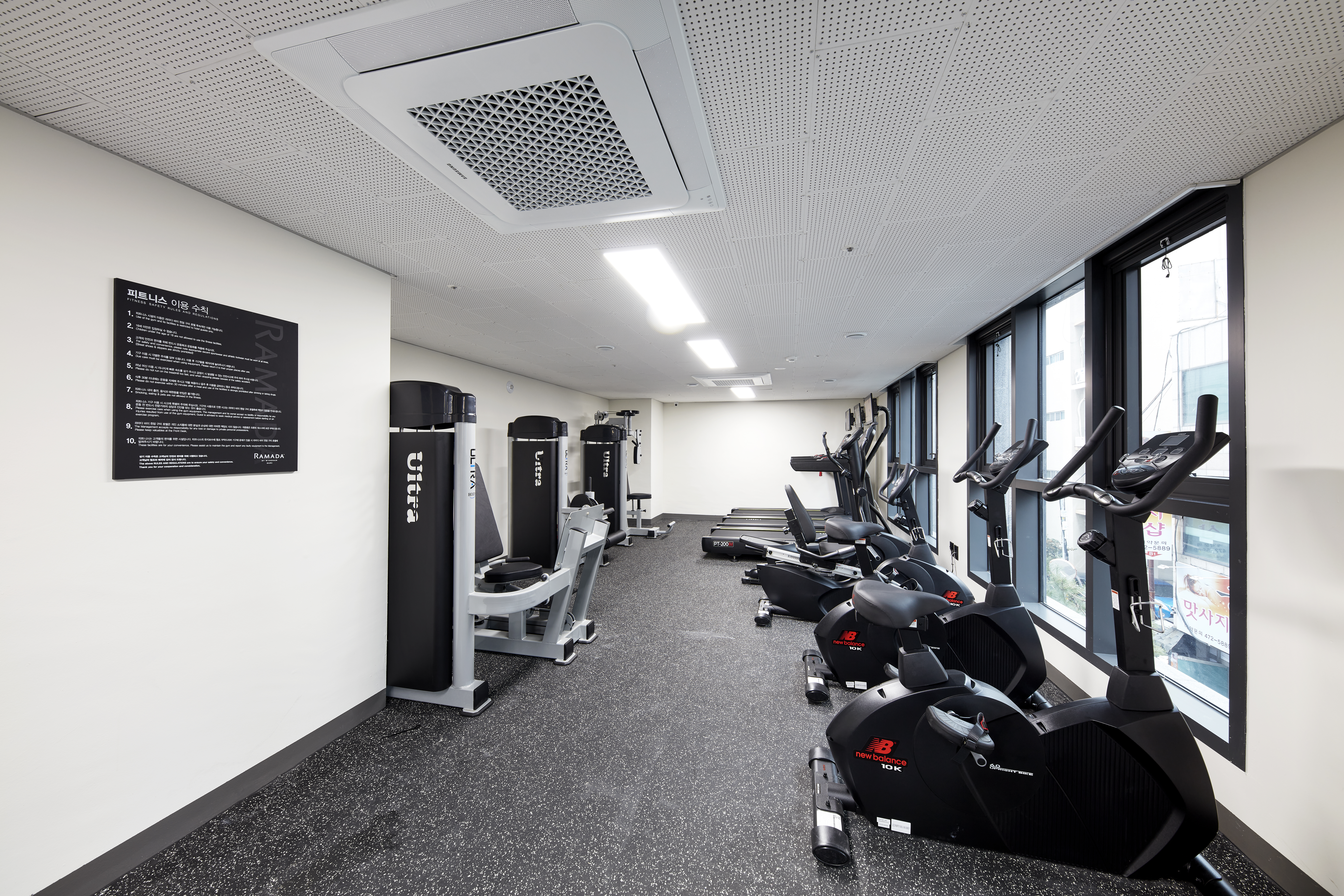 Fitness room at Ramada by Wyndham Gumi in Gumi, Other than US/Canada