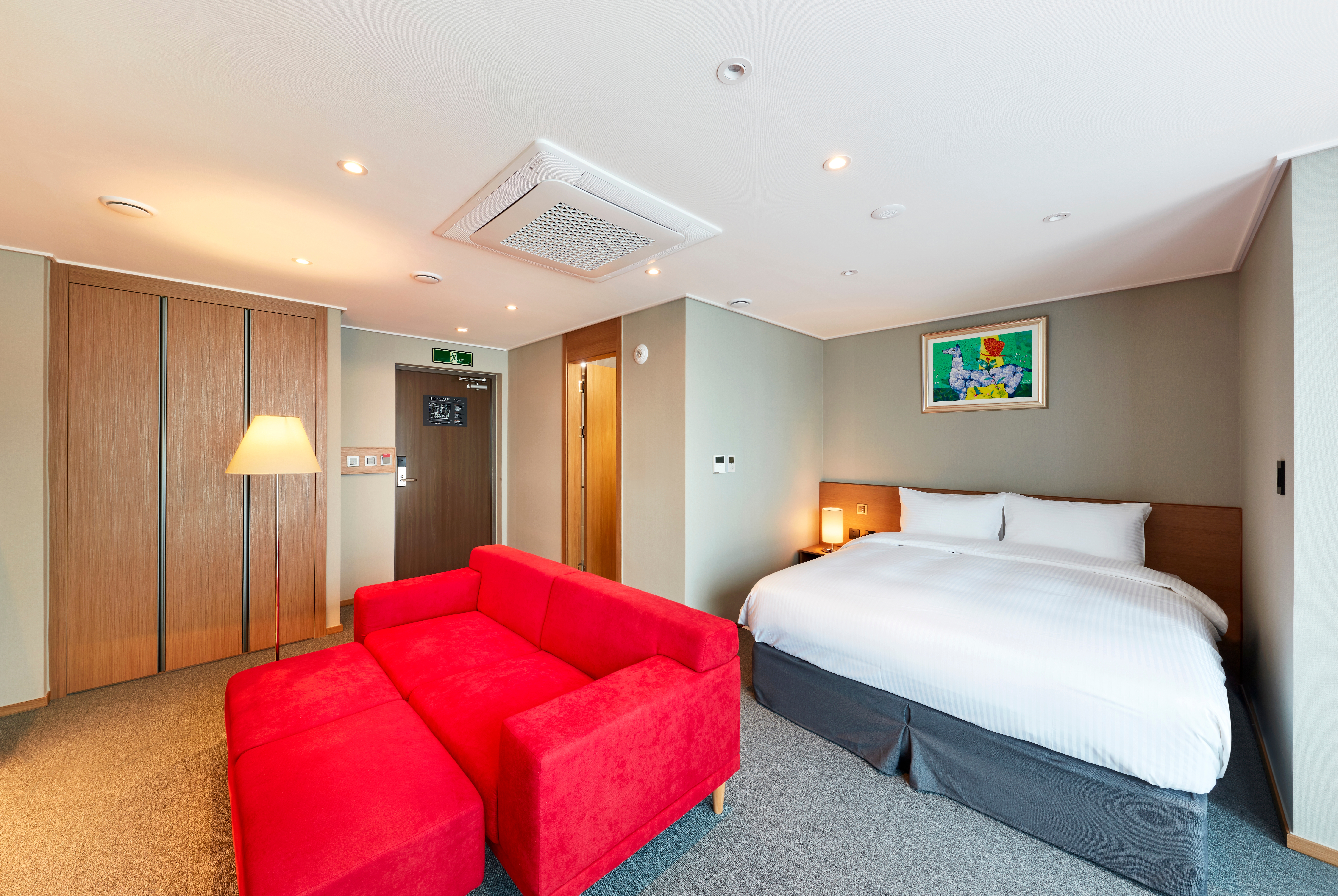 Guest room at the Ramada by Wyndham Gumi in Gumi, Other than US/Canada