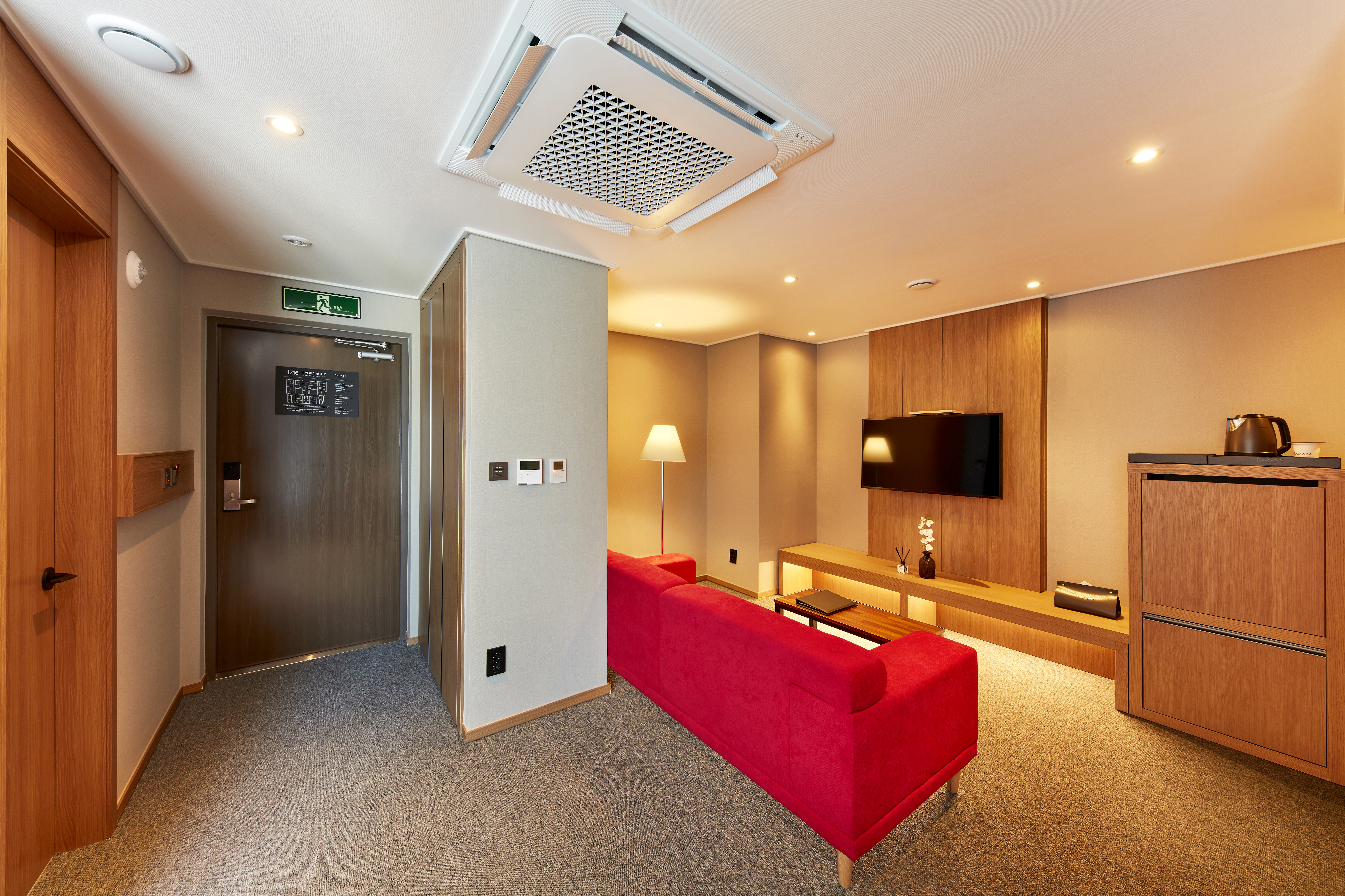 Guest room at the Ramada by Wyndham Gumi in Gumi, Other than US/Canada