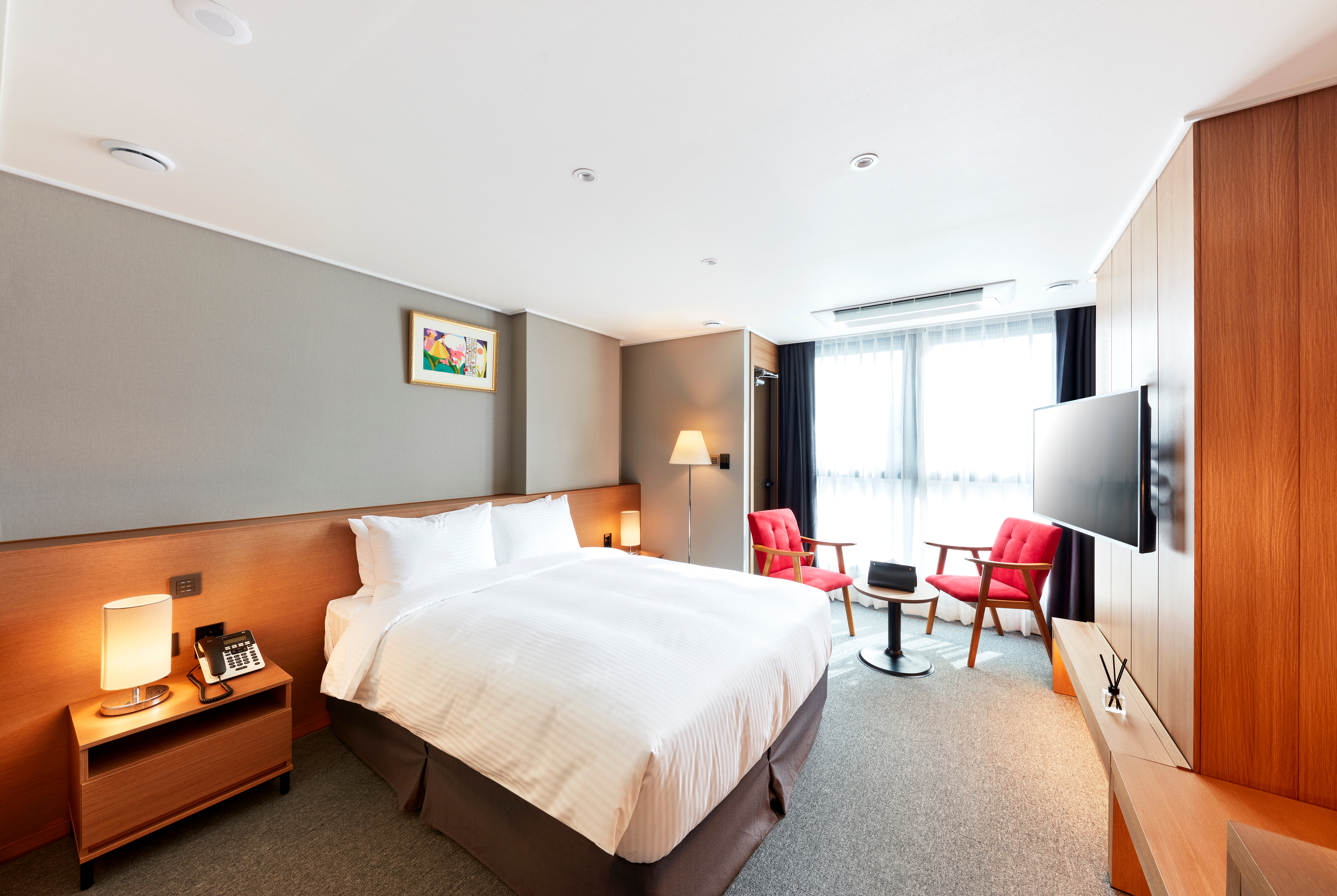 Guest room at the Ramada by Wyndham Gumi in Gumi, Other than US/Canada