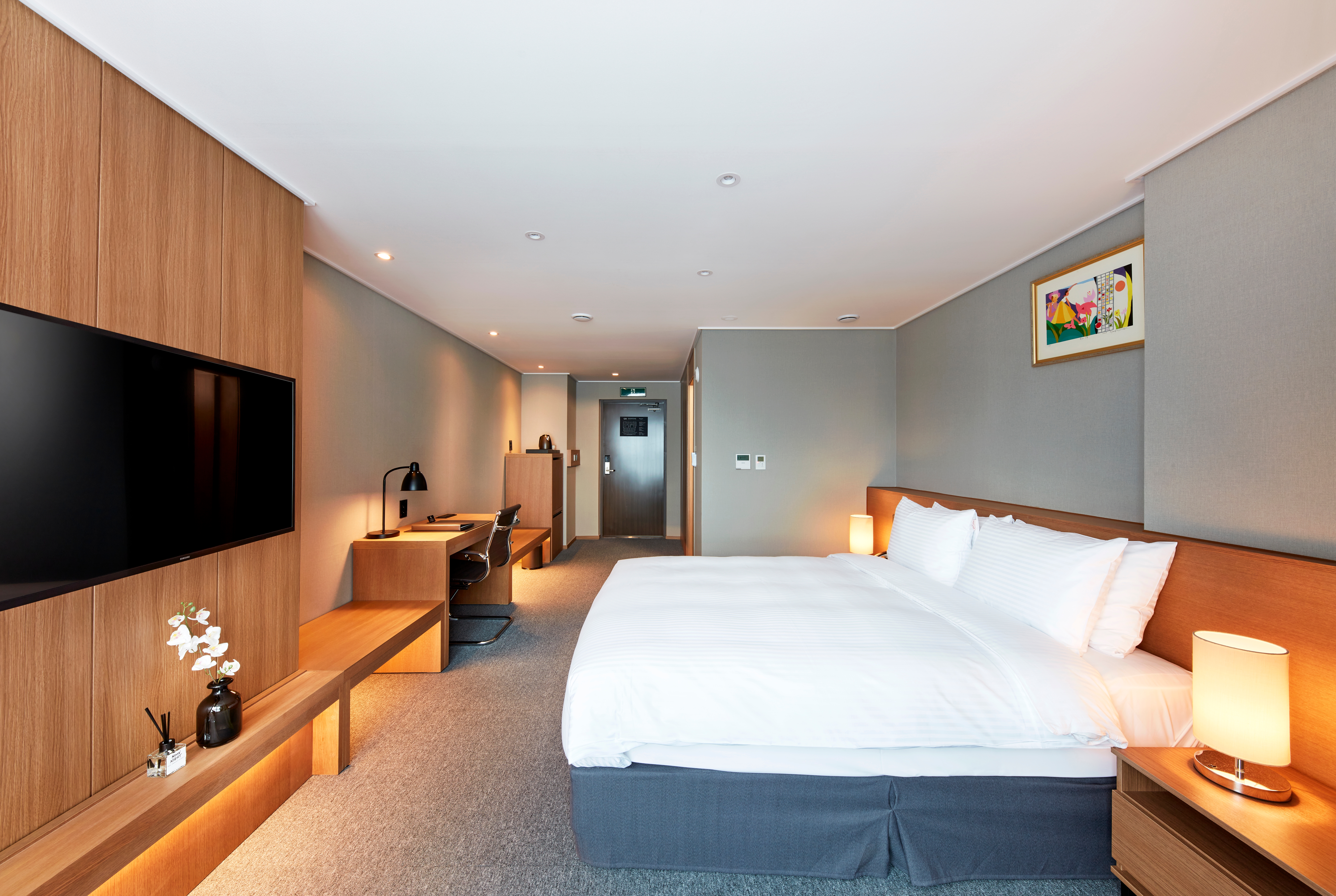 Guest room at the Ramada by Wyndham Gumi in Gumi, Other than US/Canada