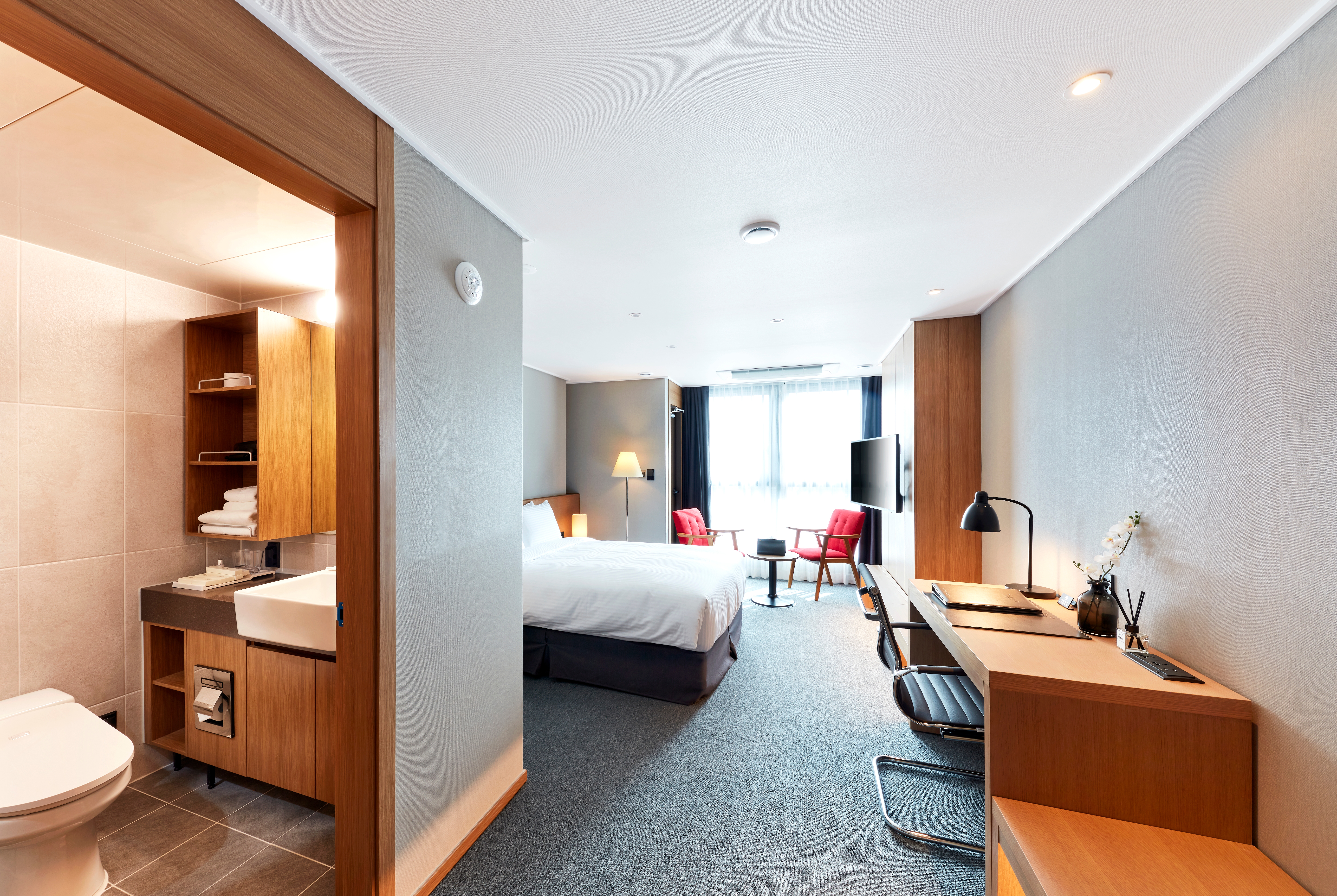 Guest room at the Ramada by Wyndham Gumi in Gumi, Other than US/Canada