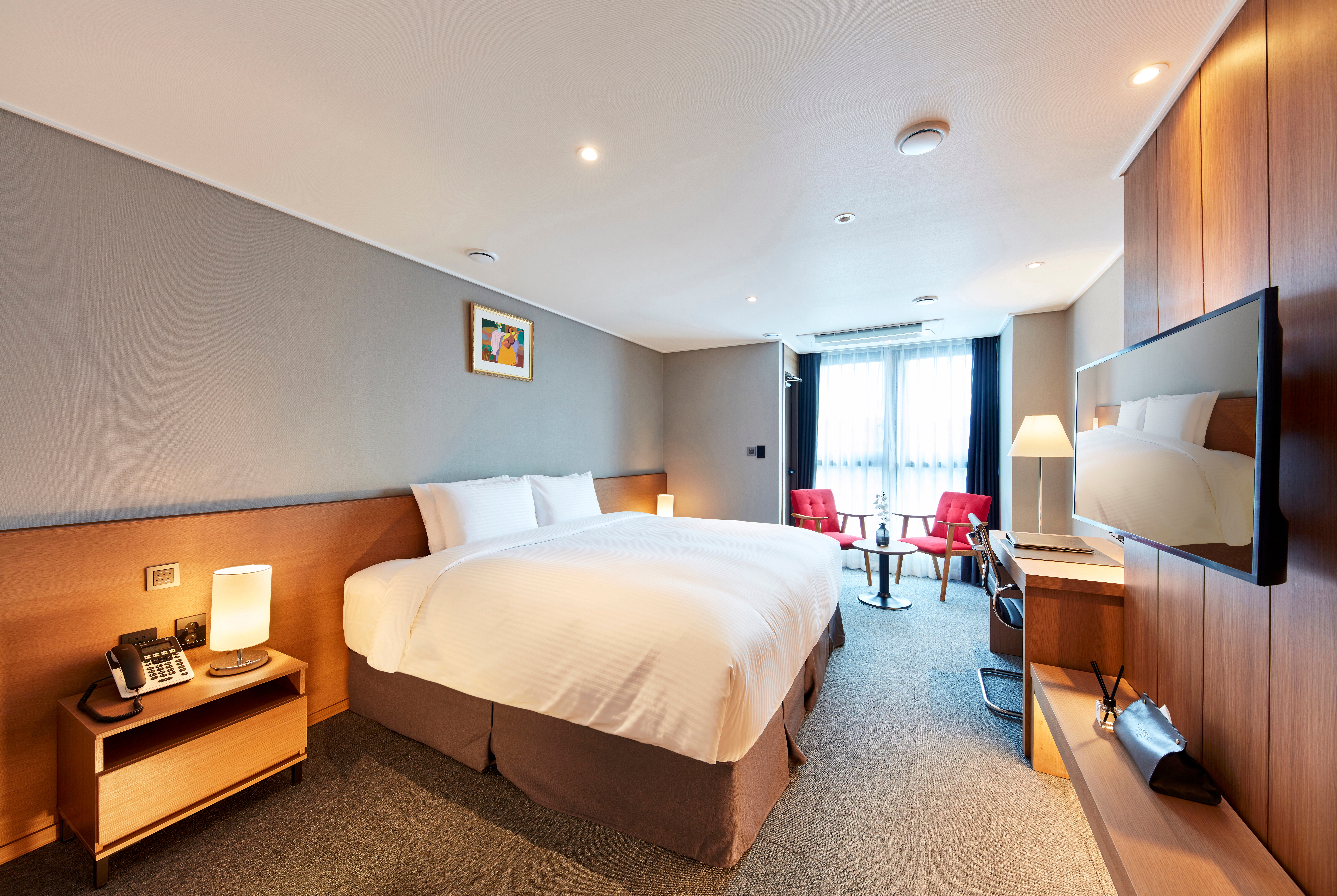 Guest room at the Ramada by Wyndham Gumi in Gumi, Other than US/Canada