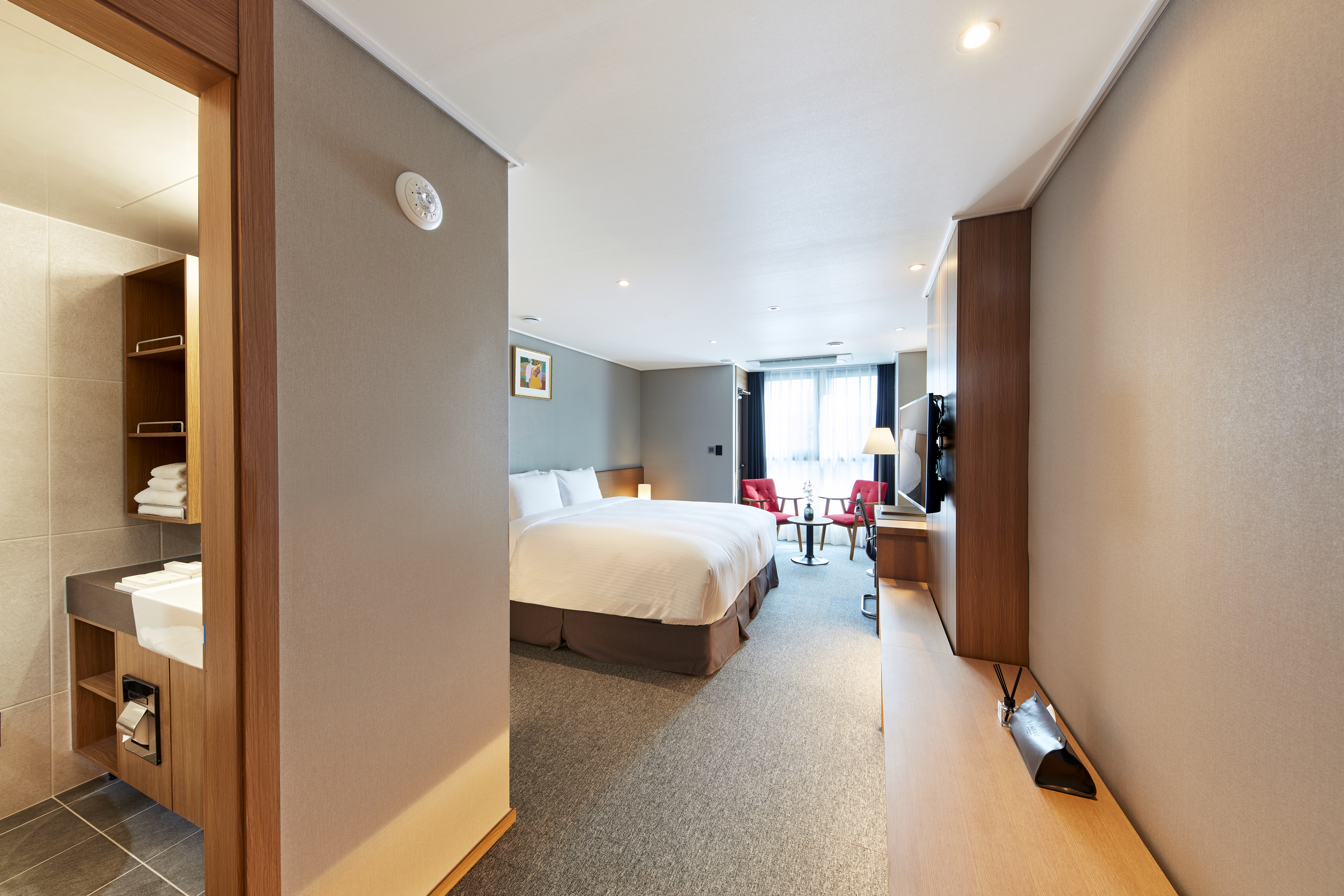 Guest room at the Ramada by Wyndham Gumi in Gumi, Other than US/Canada