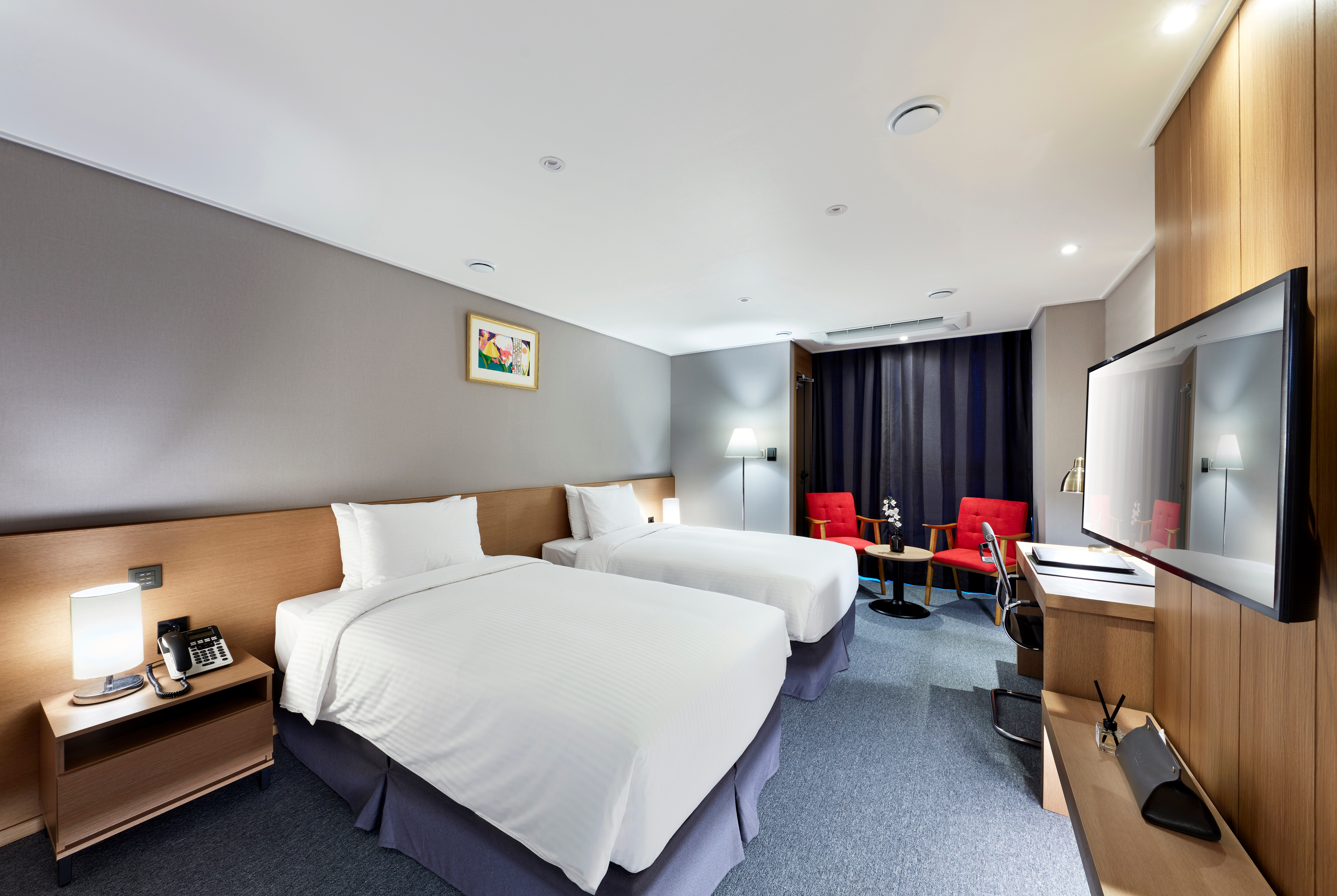 Guest room at the Ramada by Wyndham Gumi in Gumi, Other than US/Canada