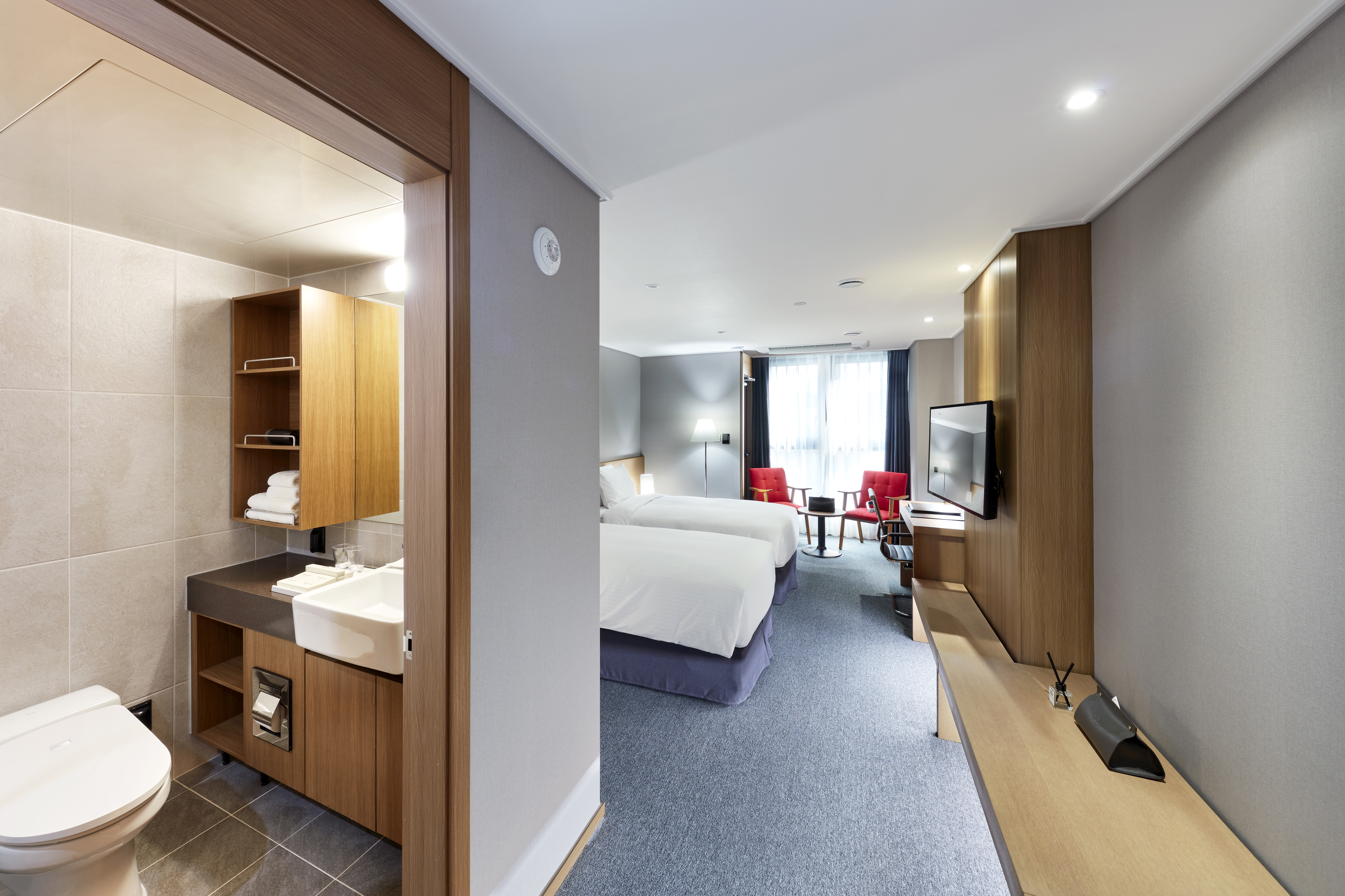 Guest room at the Ramada by Wyndham Gumi in Gumi, Other than US/Canada