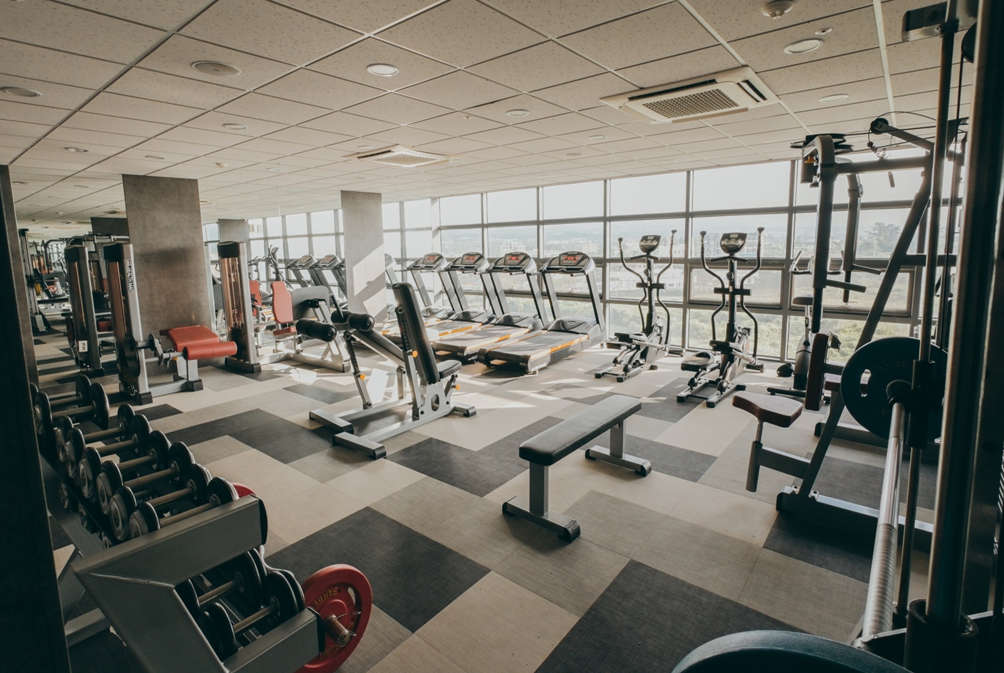 Fitness room at Ramada by Wyndham Jeju Hamdeok in Jeju, Other than US/Canada