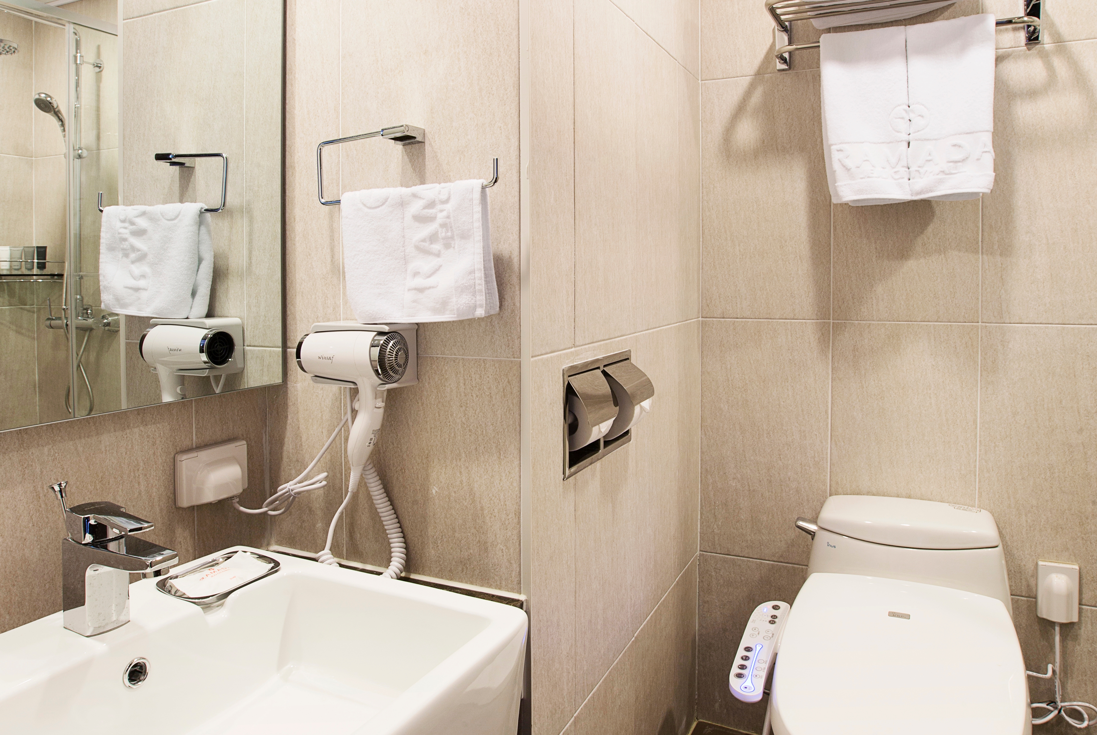 Guest room at the Ramada by Wyndham Jeju City Hall in Jeju, Other than US/Canada