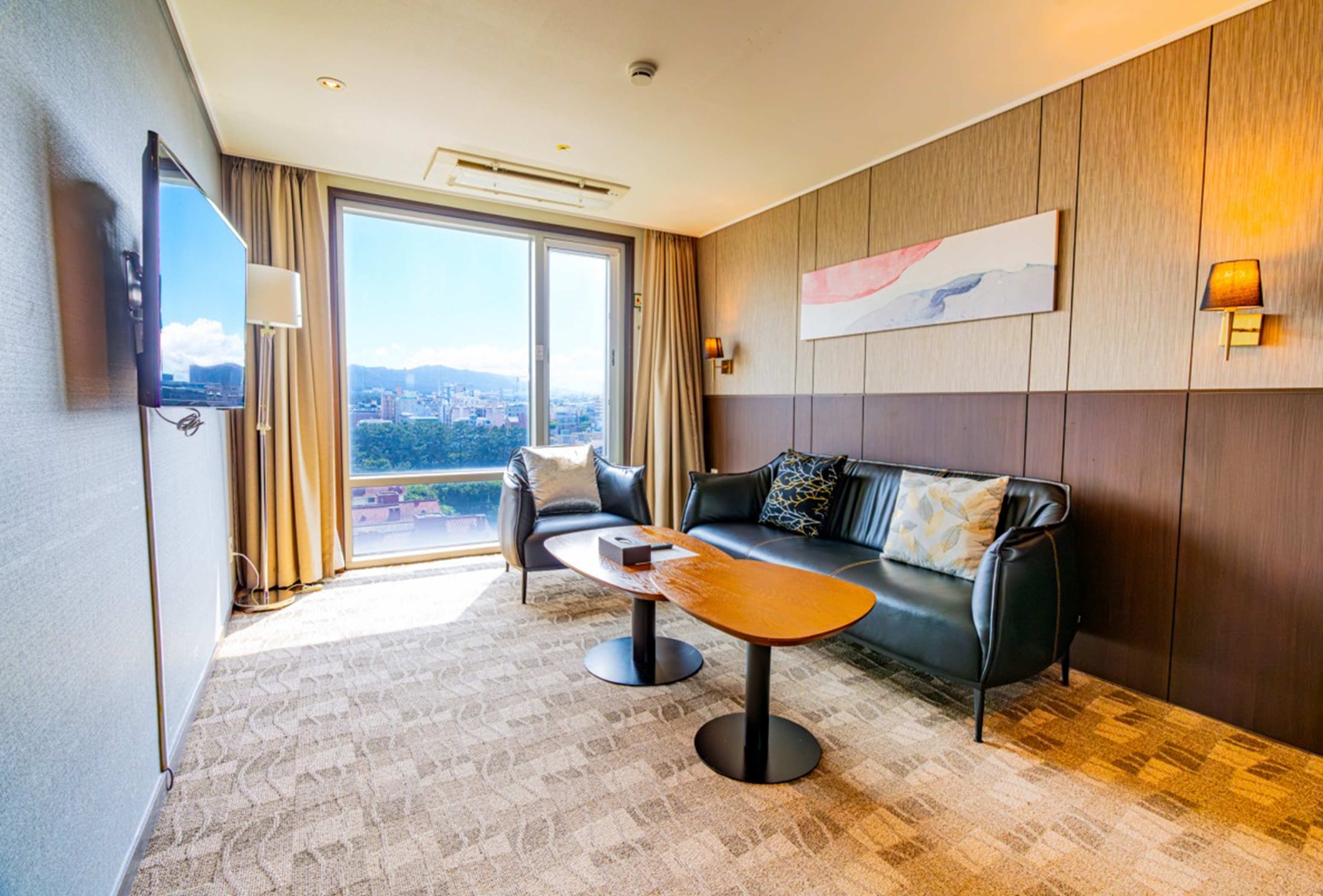 Guest room at the Ramada by Wyndham Jeju City Hall in Jeju, Other than US/Canada