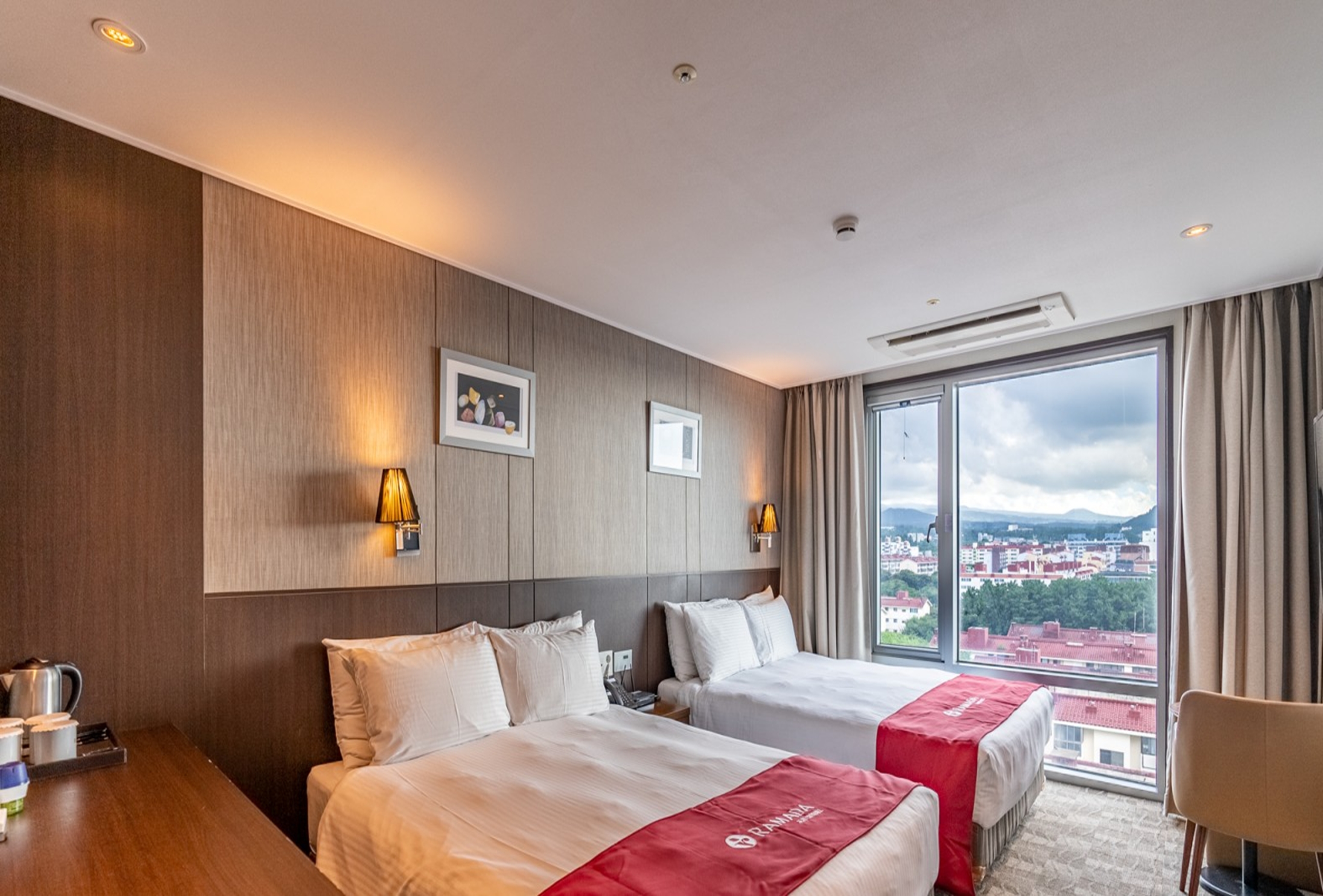 Guest room at the Ramada by Wyndham Jeju City Hall in Jeju, Other than US/Canada