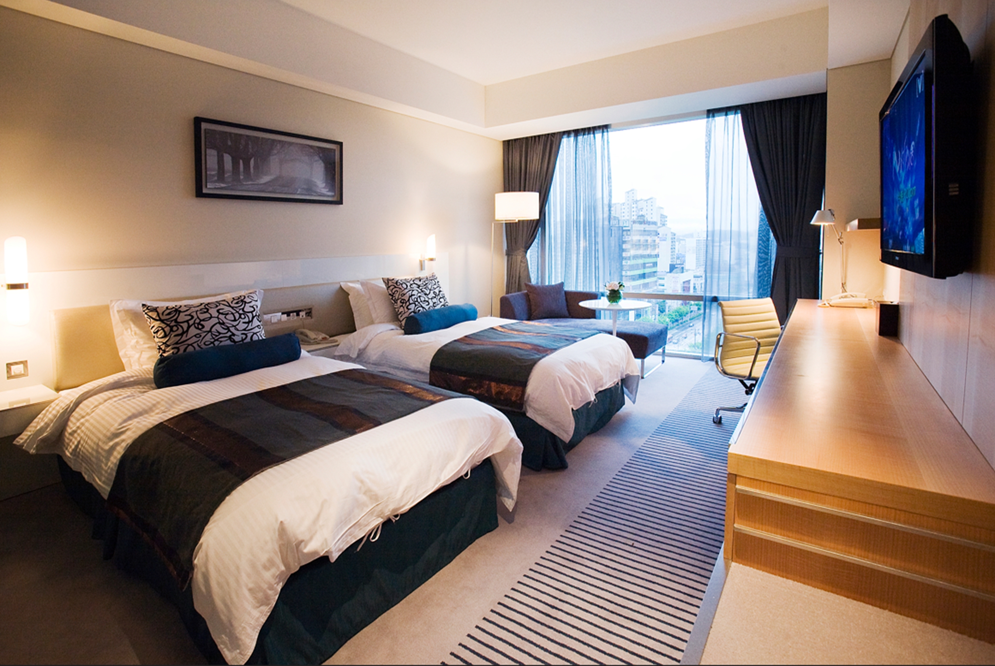 Guest room at the Ramada Plaza by Wyndham Suwon in Suwon, Other than US/Canada