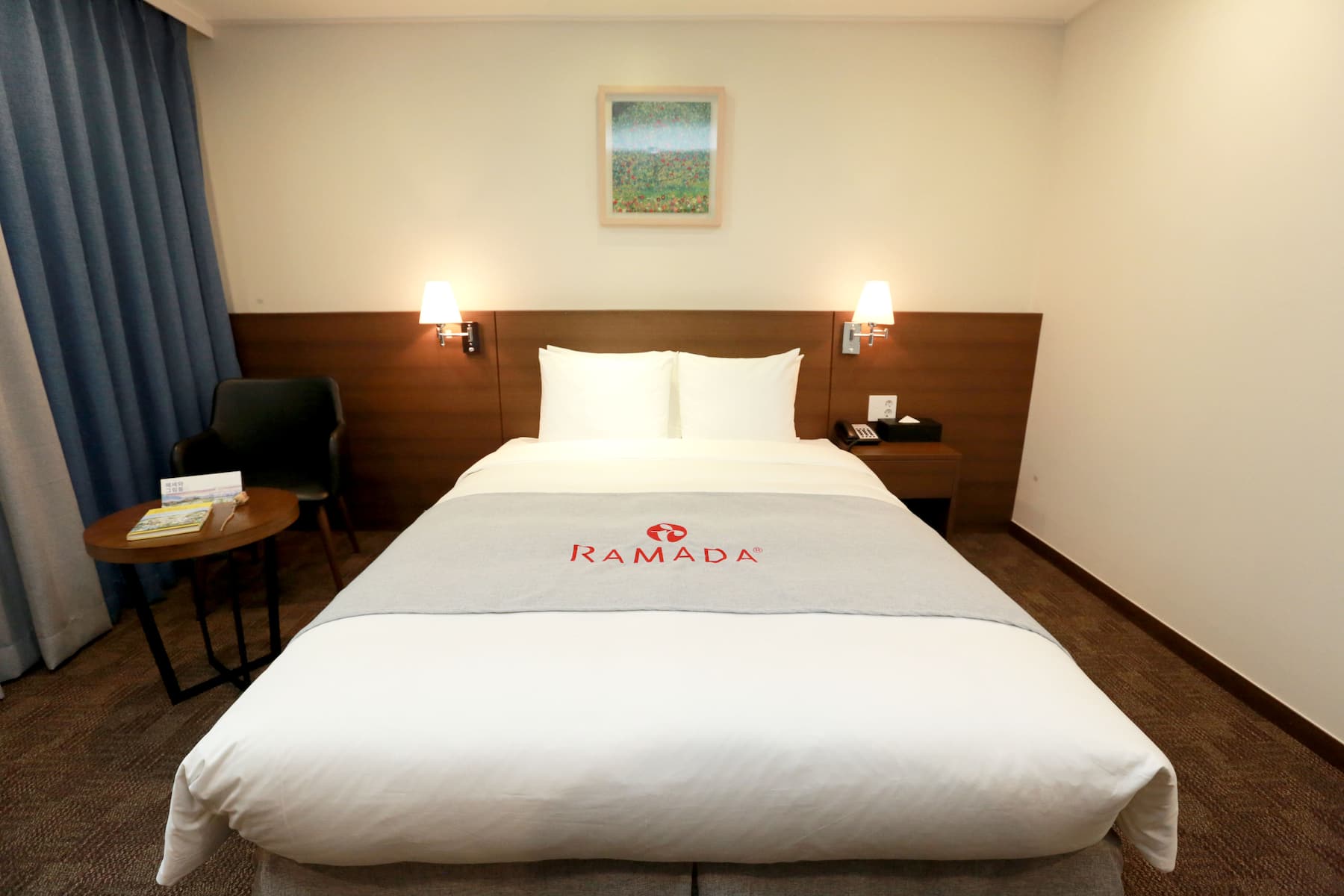 Guest room at the Ramada by Wyndham Taebaek in Taebaek, Other than US/Canada