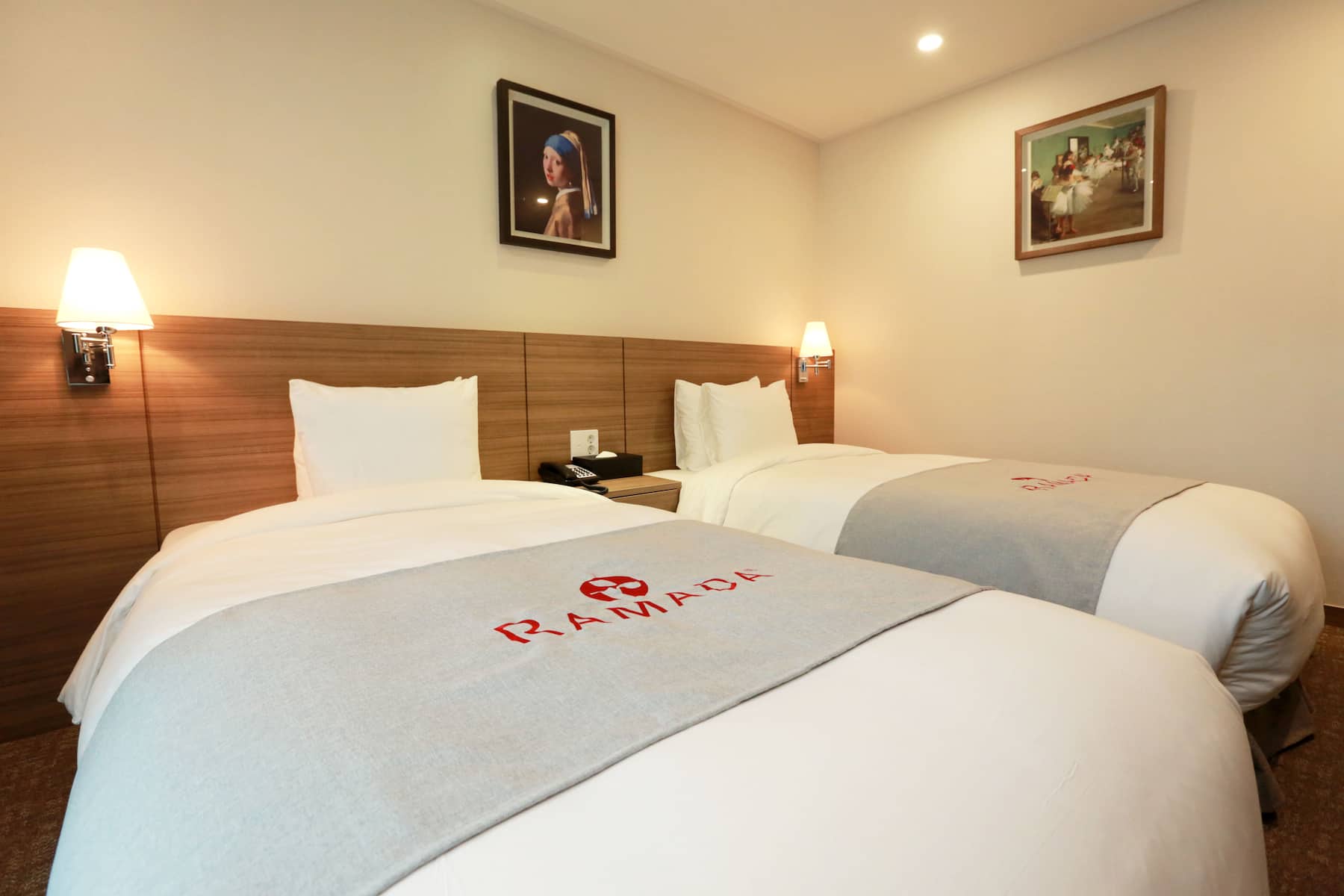 Guest room at the Ramada by Wyndham Taebaek in Taebaek, Other than US/Canada