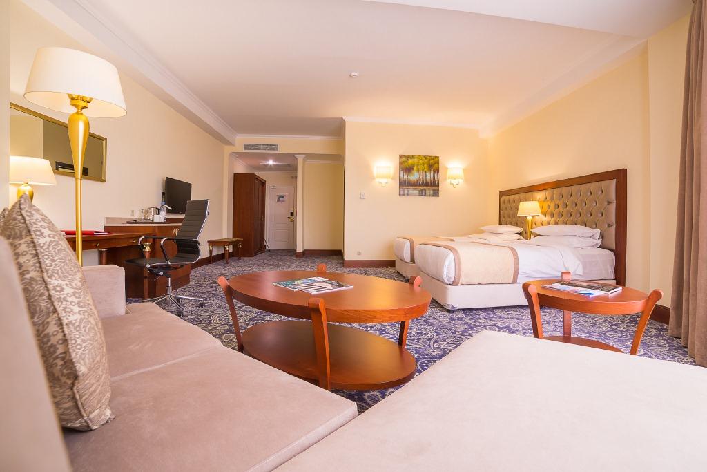 Guest room at the Ramada by Wyndham Almaty in Almaty, Other than US/Canada