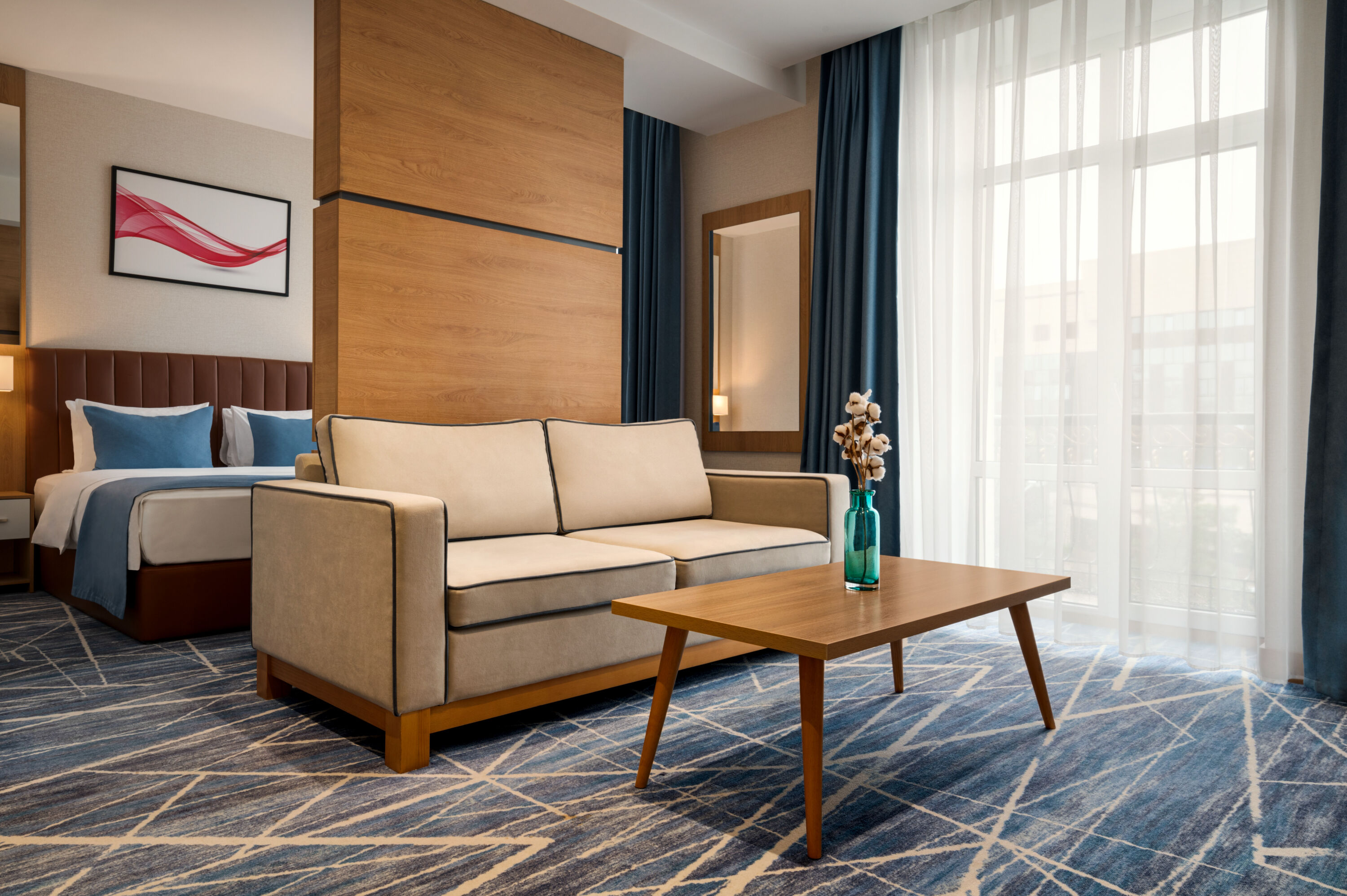 Guest room at the Ramada by Wyndham Astana in Nur-Sultan, Other than US/Canada