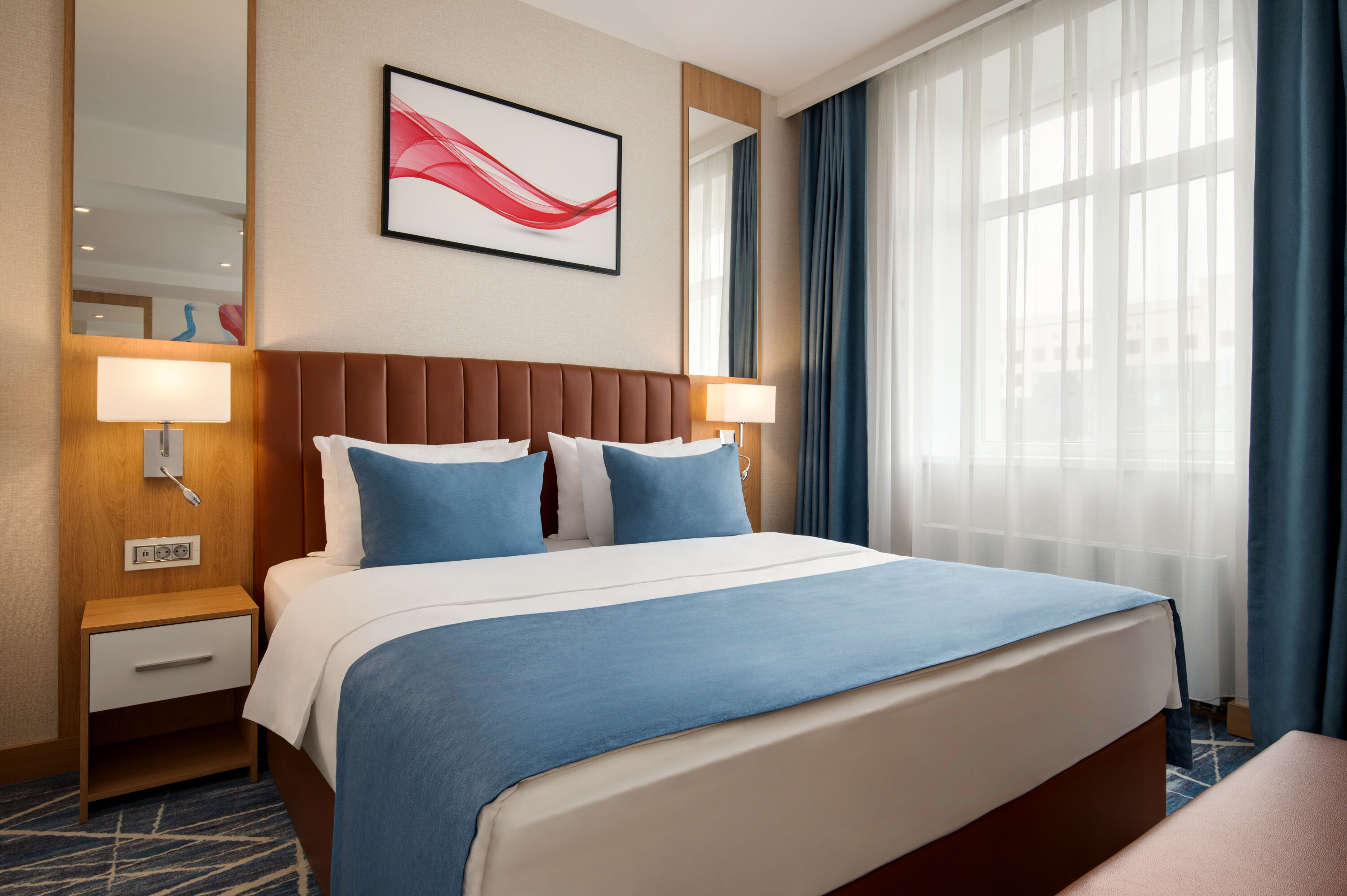 Guest room at the Ramada by Wyndham Astana in Nur-Sultan, Other than US/Canada