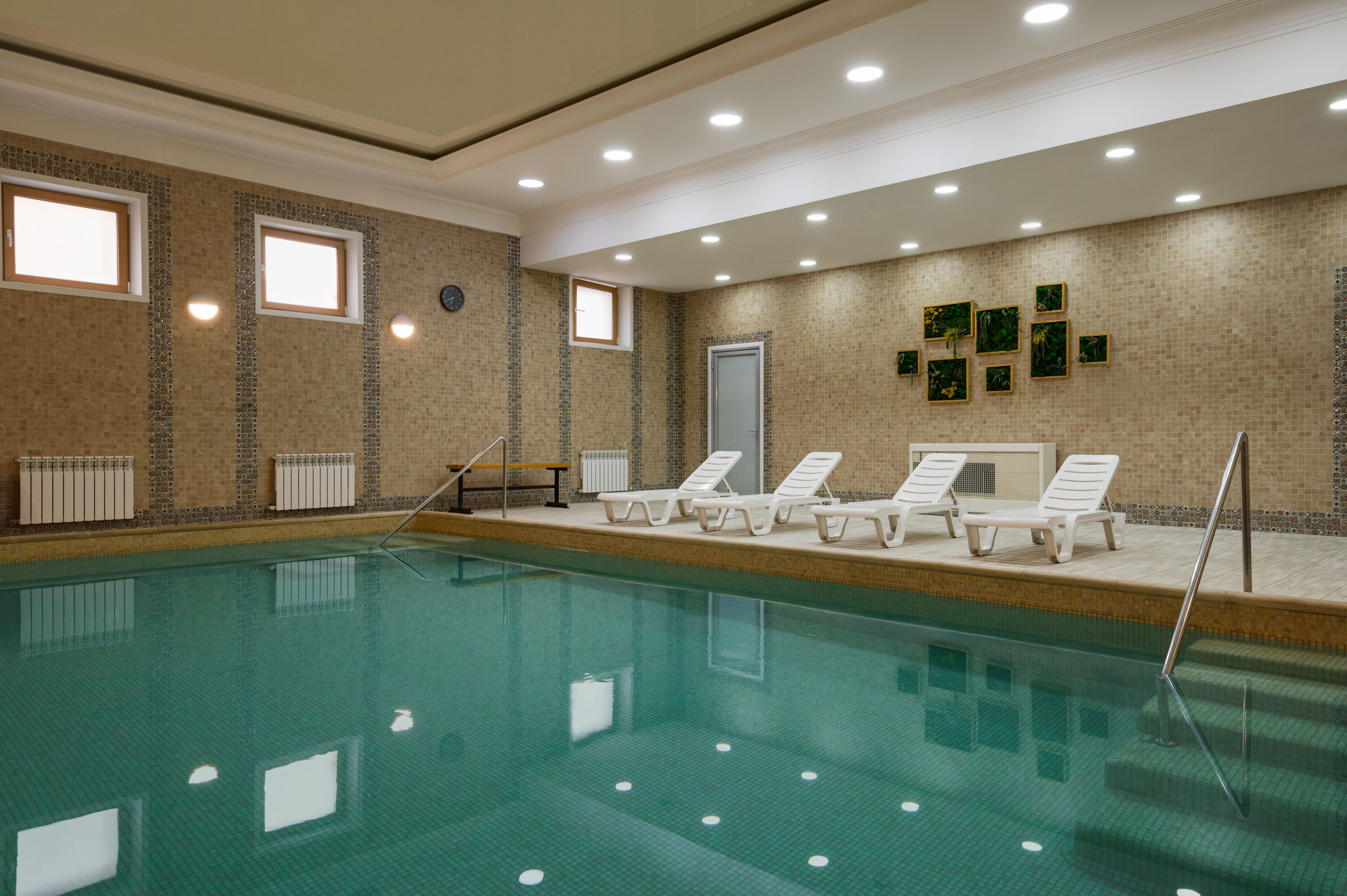 Indoor pool at the Ramada by Wyndham Astana in Nur-Sultan, Other than US/Canada