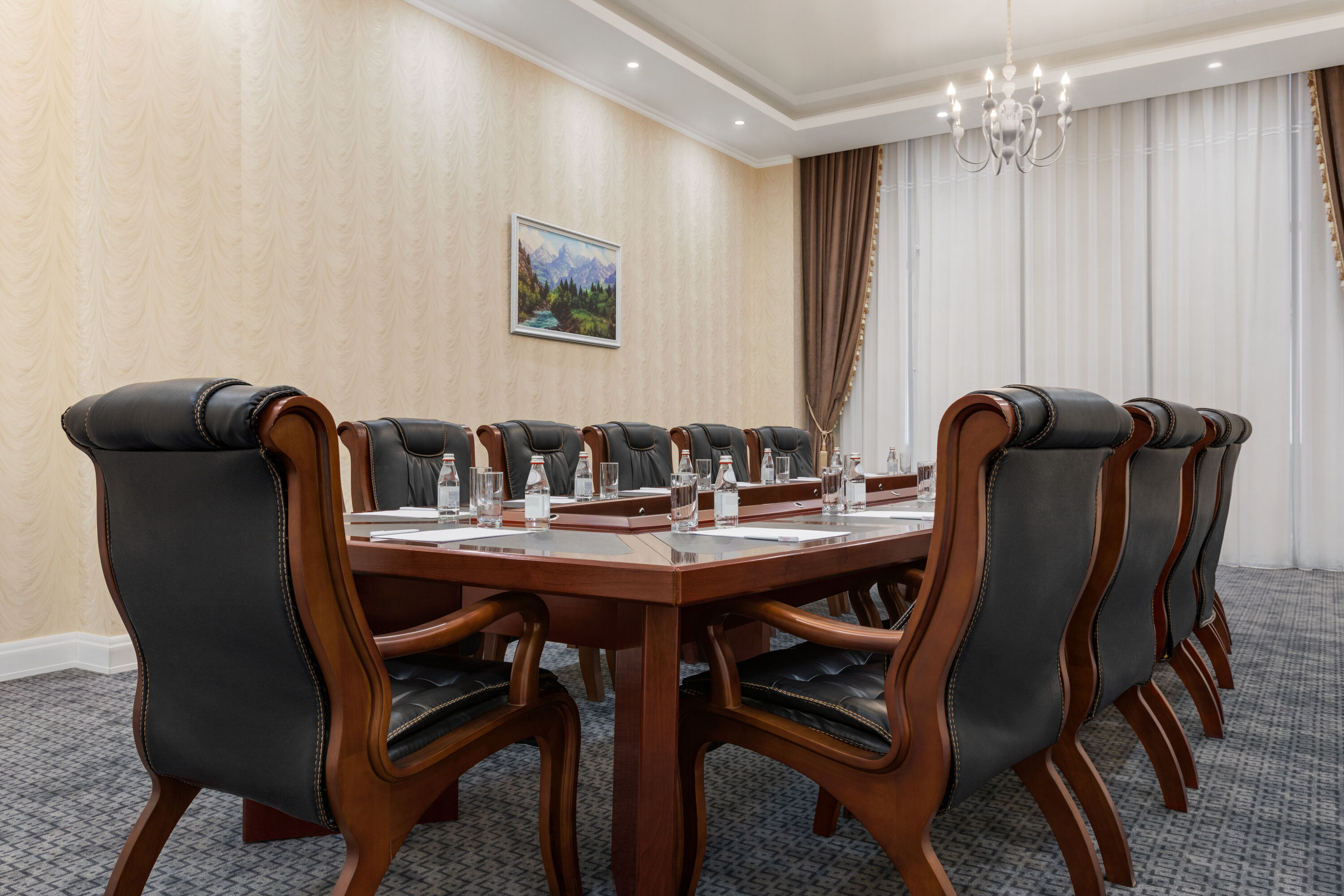 Board room at Ramada by Wyndham Shymkent in Shymkent, Other than US/Canada