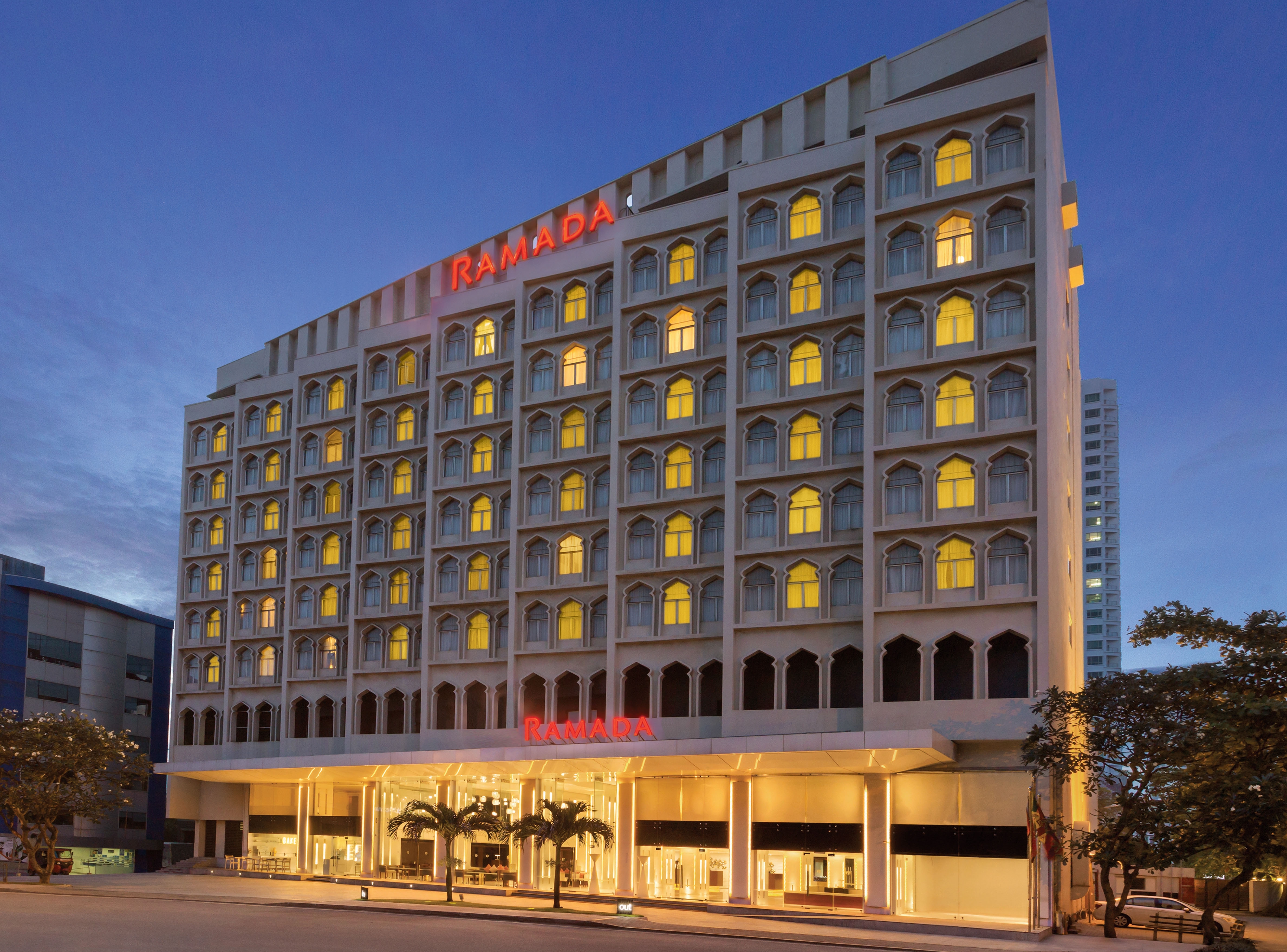 Exterior of Ramada by Wyndham Colombo hotel in Colombo, Other than US/Canada