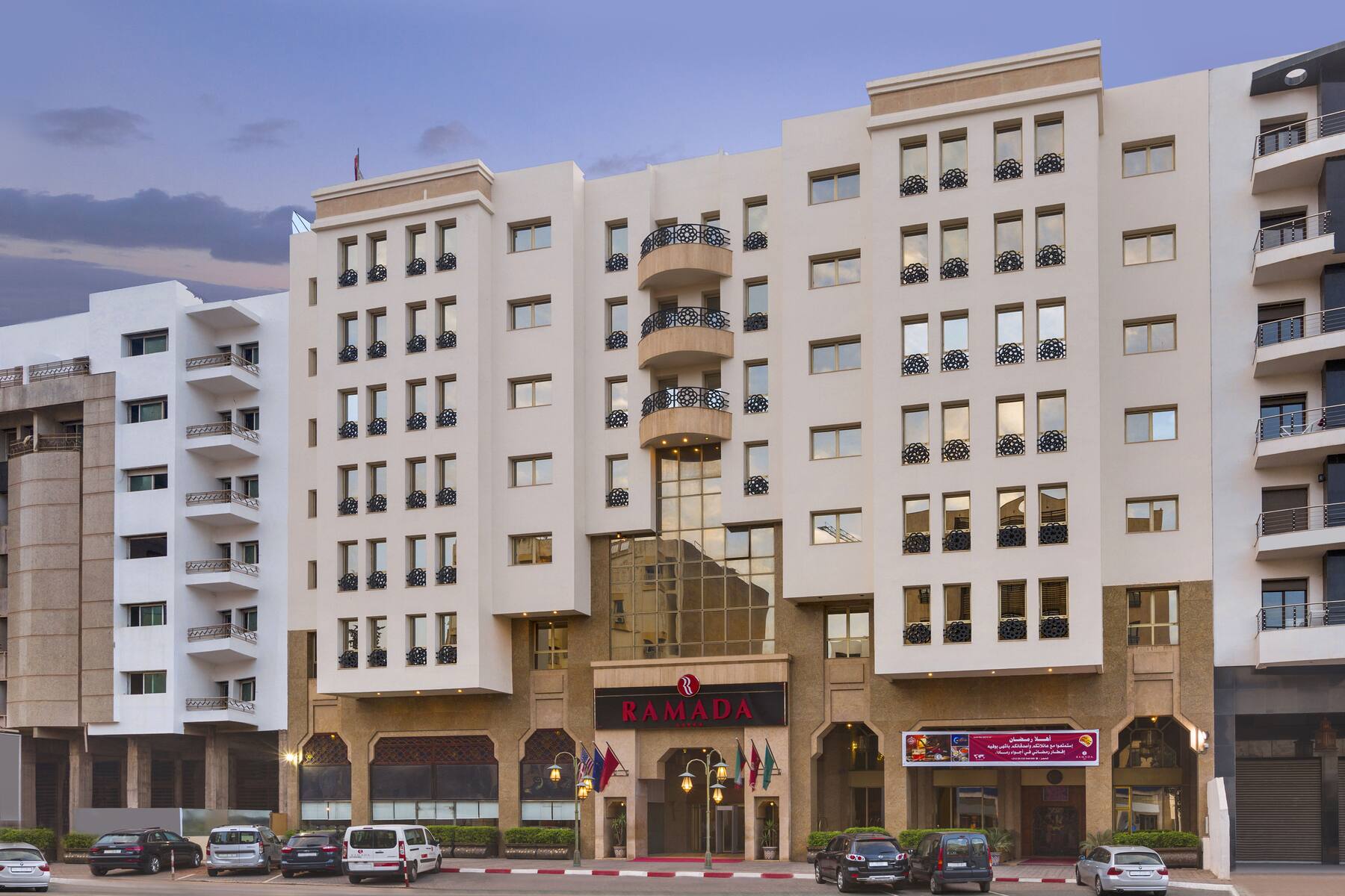 Exterior of Ramada Fes hotel in Fes, Other than US/Canada Exterior of Ramada Fes hotel in Fes, Other than US/Canada