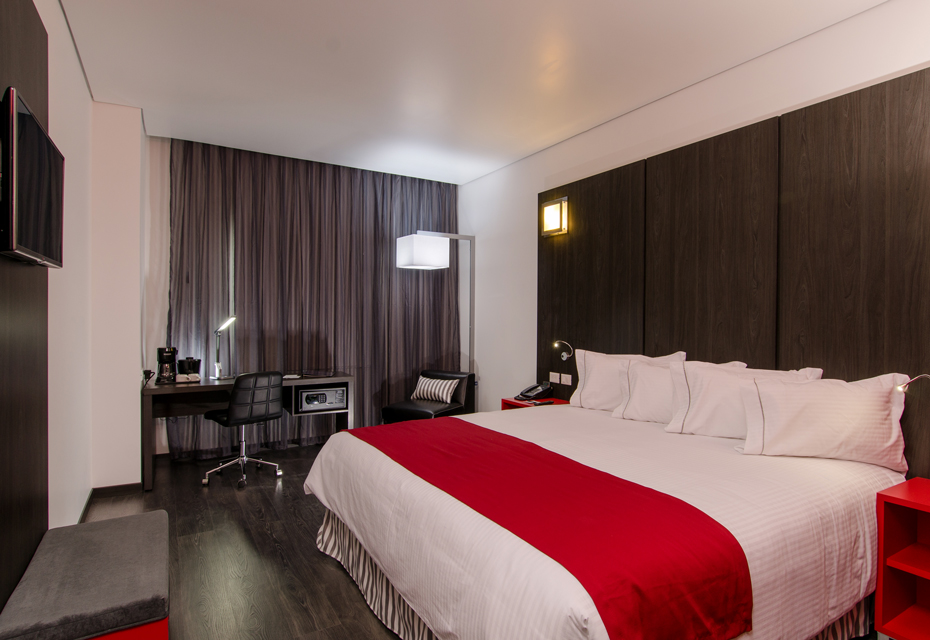 Guest room at the Ramada Encore by Wyndham Puebla in Puebla, Other than US/Canada