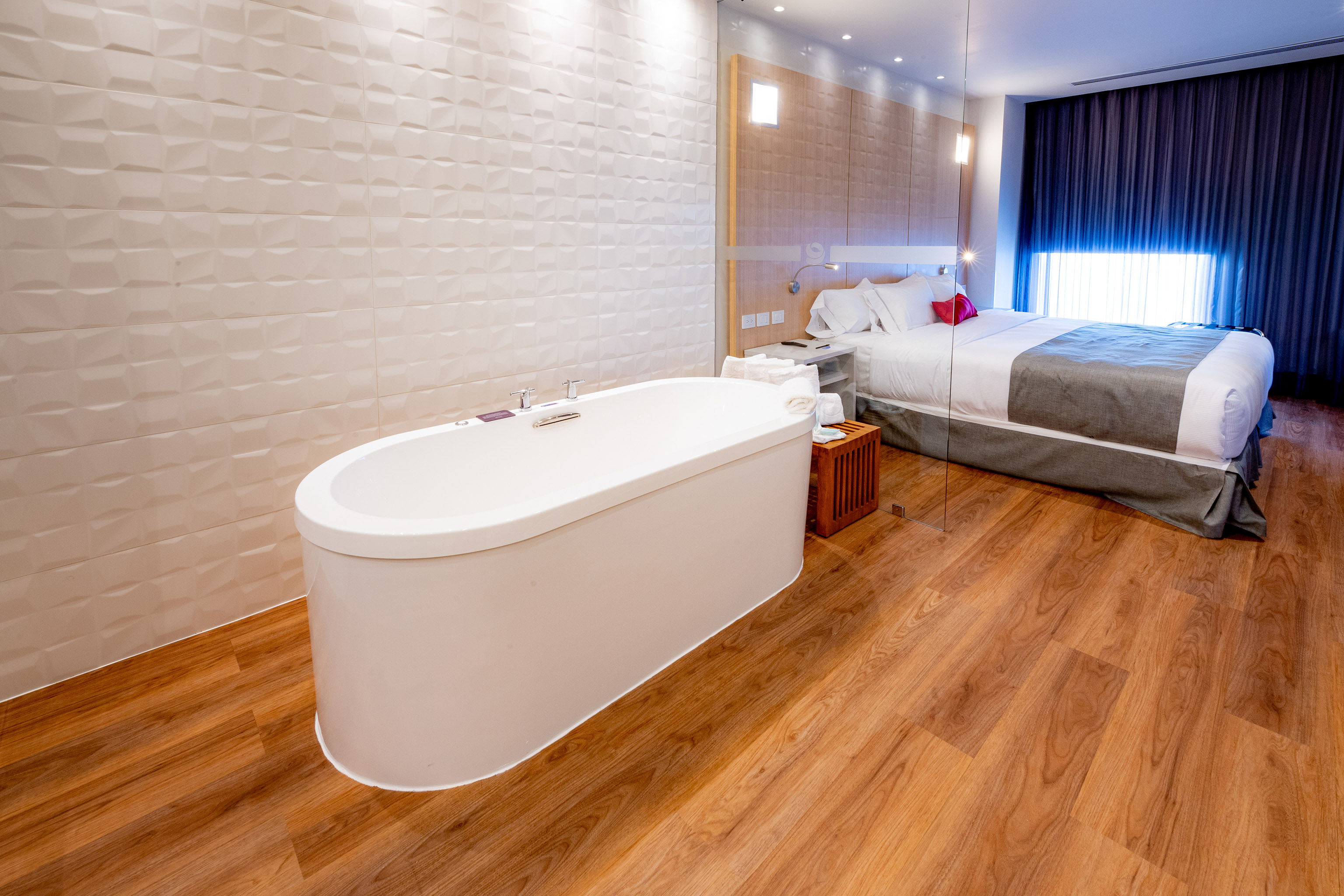 Guest room at the Ramada Encore by Wyndham Guadalajara Aeropuerto in Guadalajara, Other than US/Canada