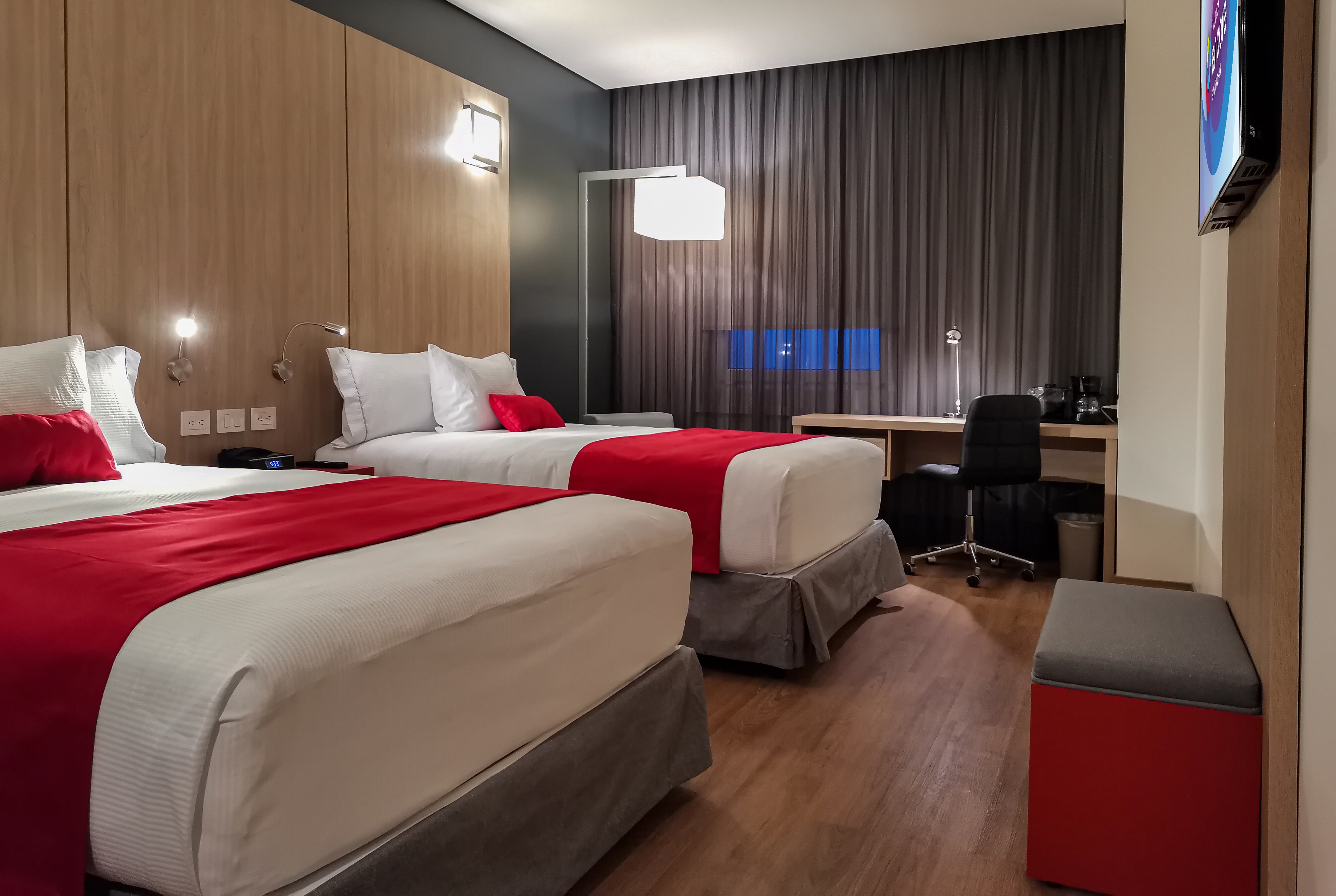 Guest room at the Ramada Encore by Wyndham Monterrey Apodaca Zona Aeropuerto in Monterrey, Other than US/Canada