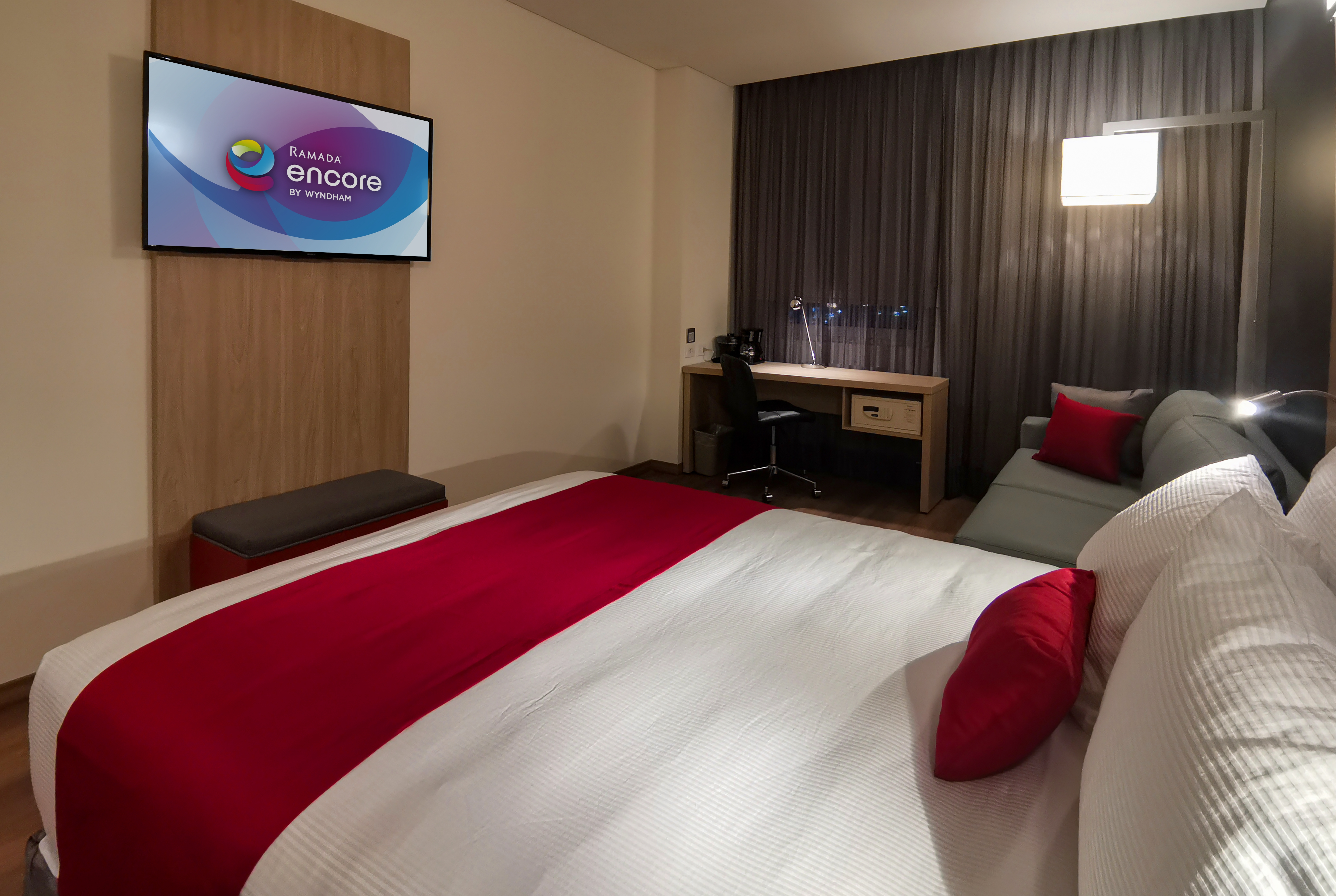 Guest room at the Ramada Encore by Wyndham Monterrey Apodaca Zona Aeropuerto in Monterrey, Other than US/Canada