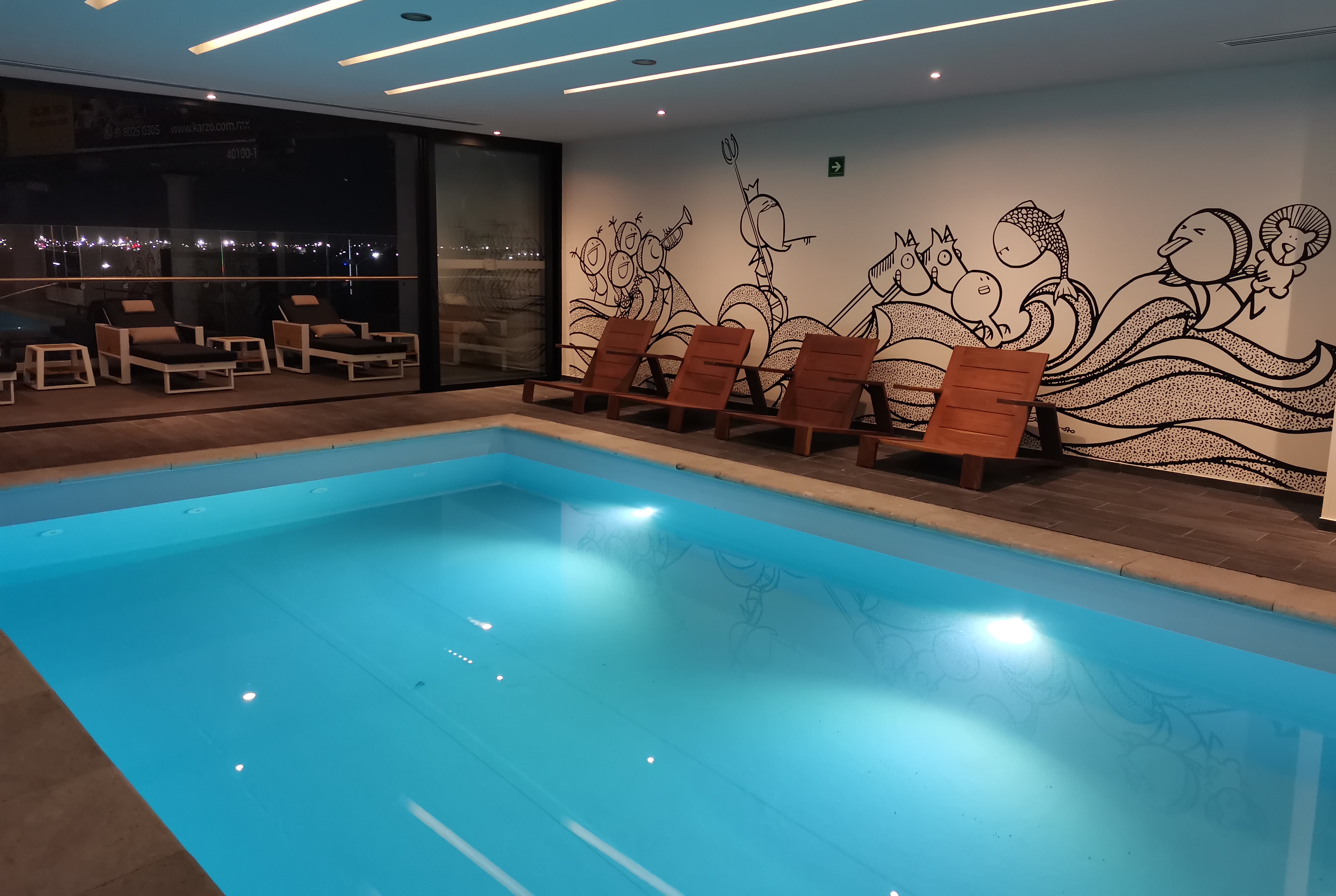 Pool at the Ramada Encore by Wyndham Monterrey Apodaca Zona Aeropuerto in Monterrey, Other than US/Canada