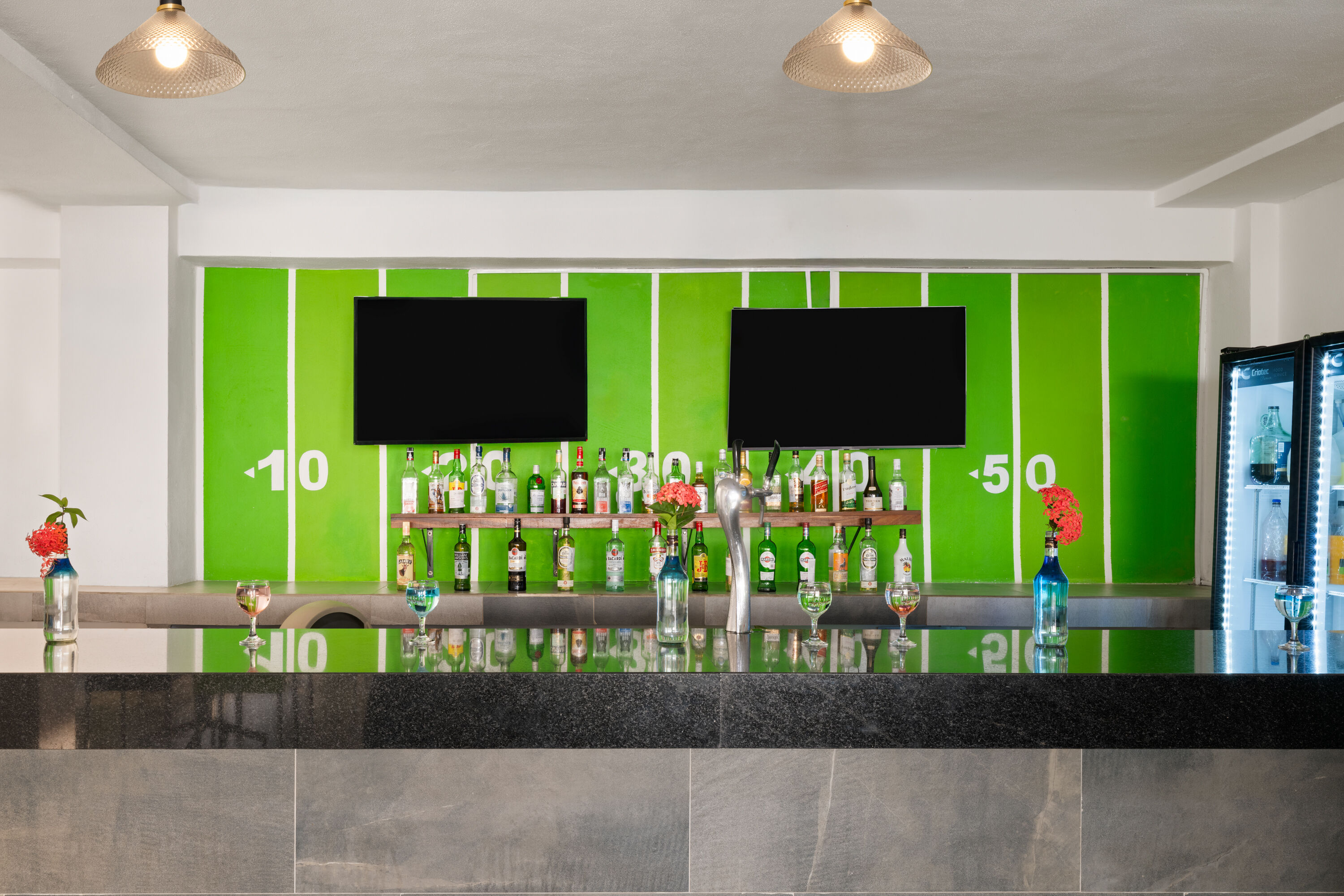 Bar at Decameron Isla Coral Guayabitos Ramada All Inclusive Resort in Rincon de Guayabitos, Other than US/Canada