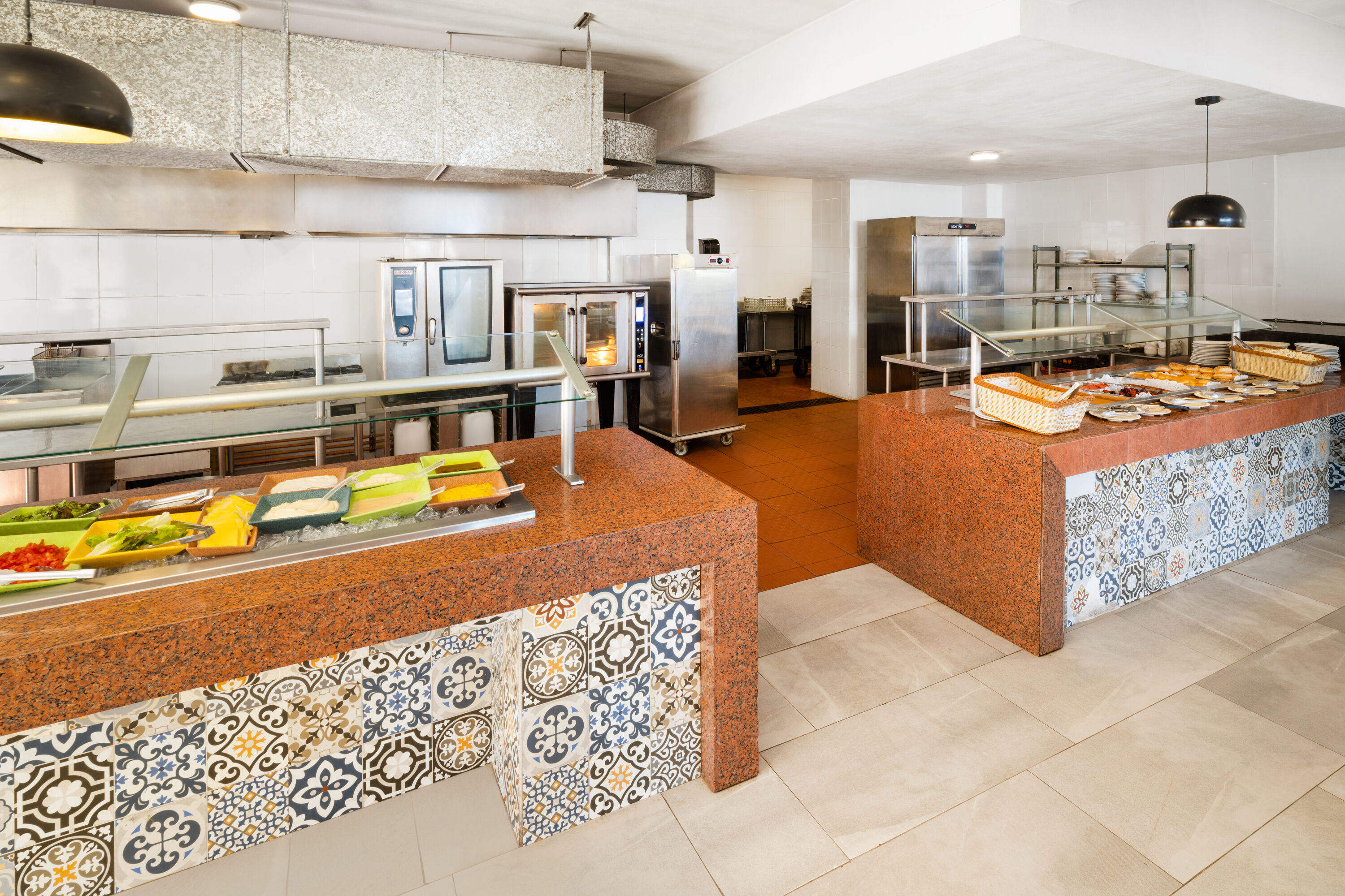 Decameron Isla Coral Guayabitos Ramada All Inclusive Resort restaurant buffet in Rincon de Guayabitos, Other than US/Canada