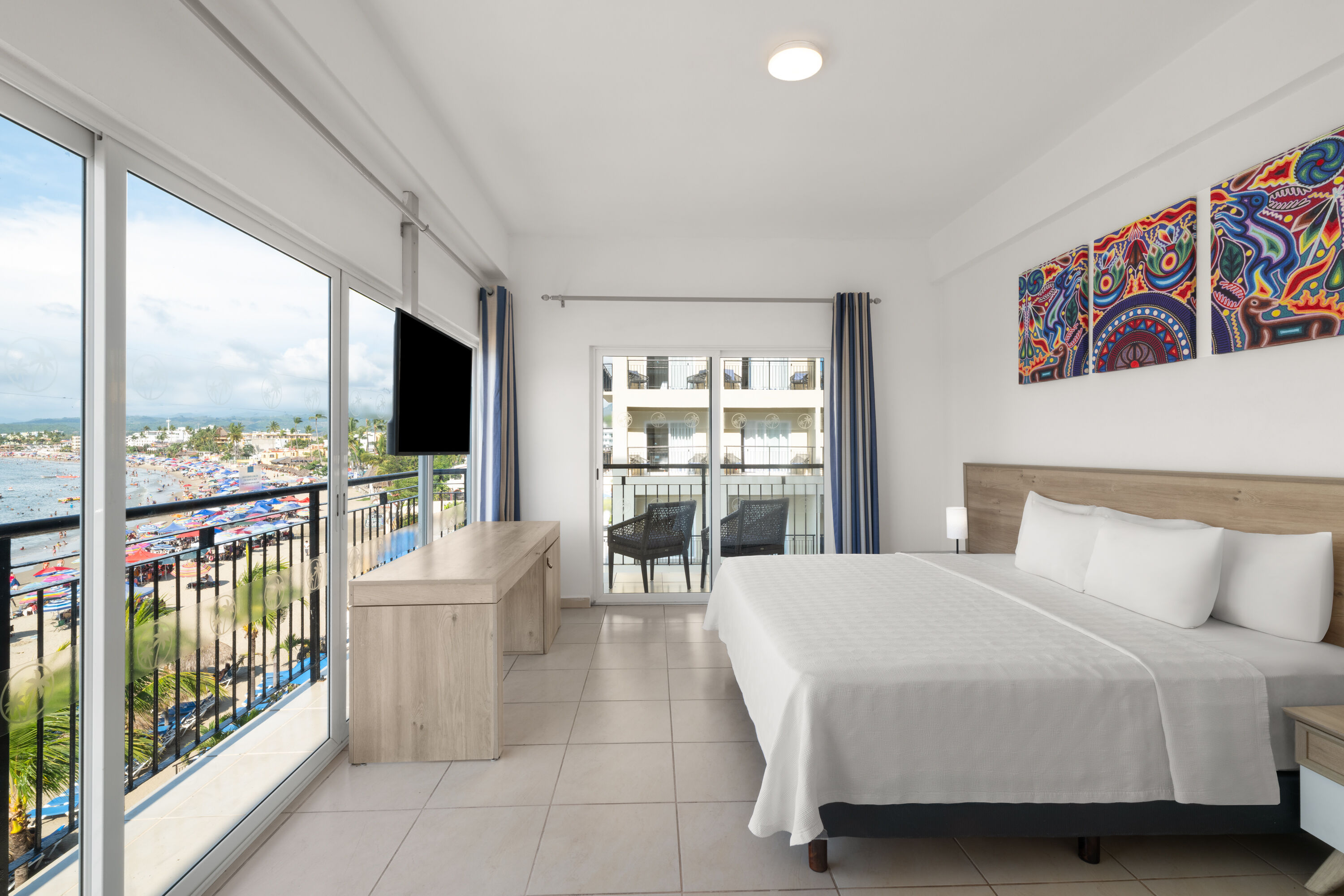 Guest room at the Decameron La Marina Guayabitos, Ramada All Inclusive Resort in Rincon de Guayabitos, Other than US/Canada