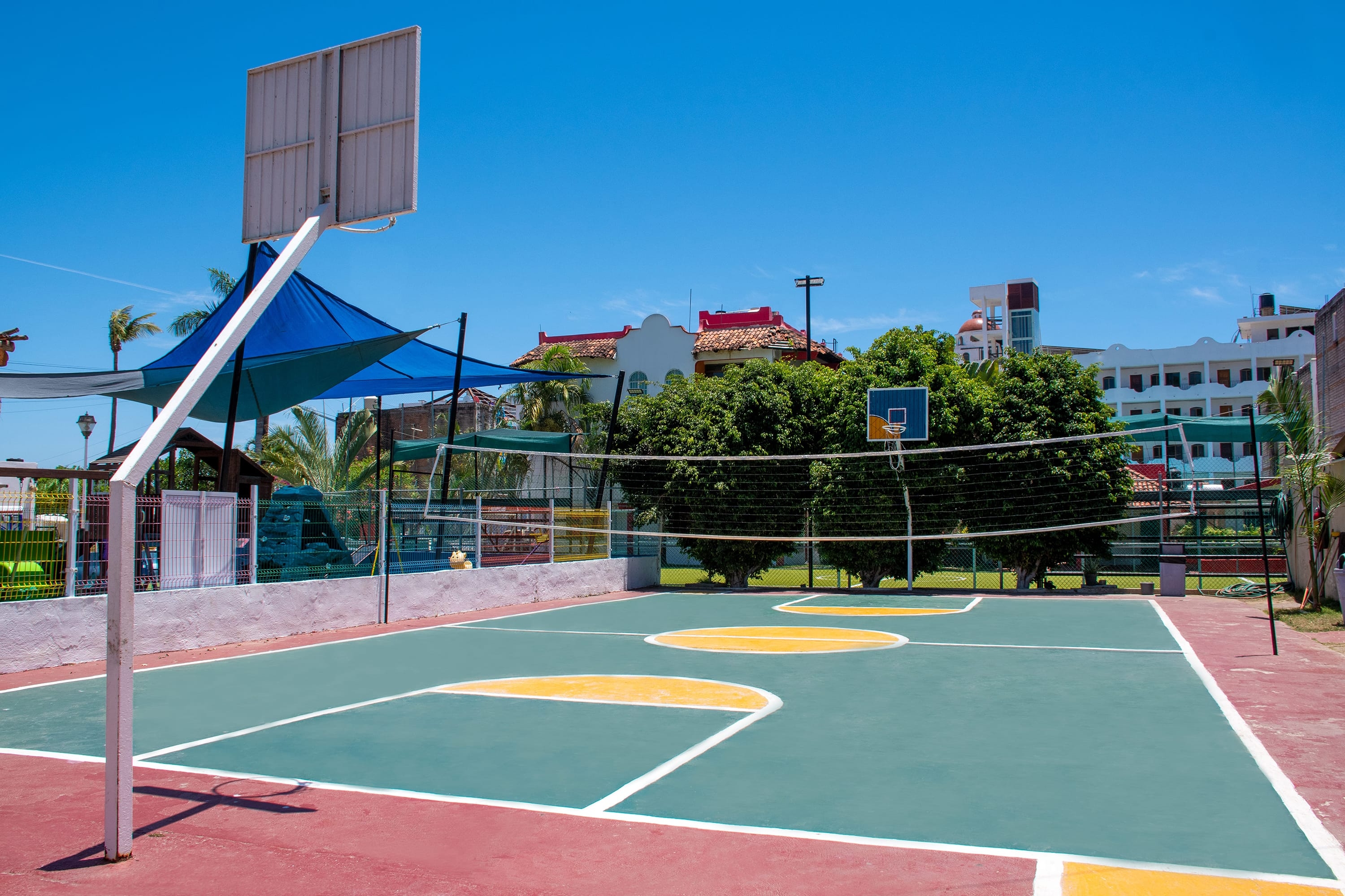 Sports Court at Decameron Los Cocos Guayabitos, Ramada All Inclusive Resort in Rincon de Guayabitos, Other than US/Canada