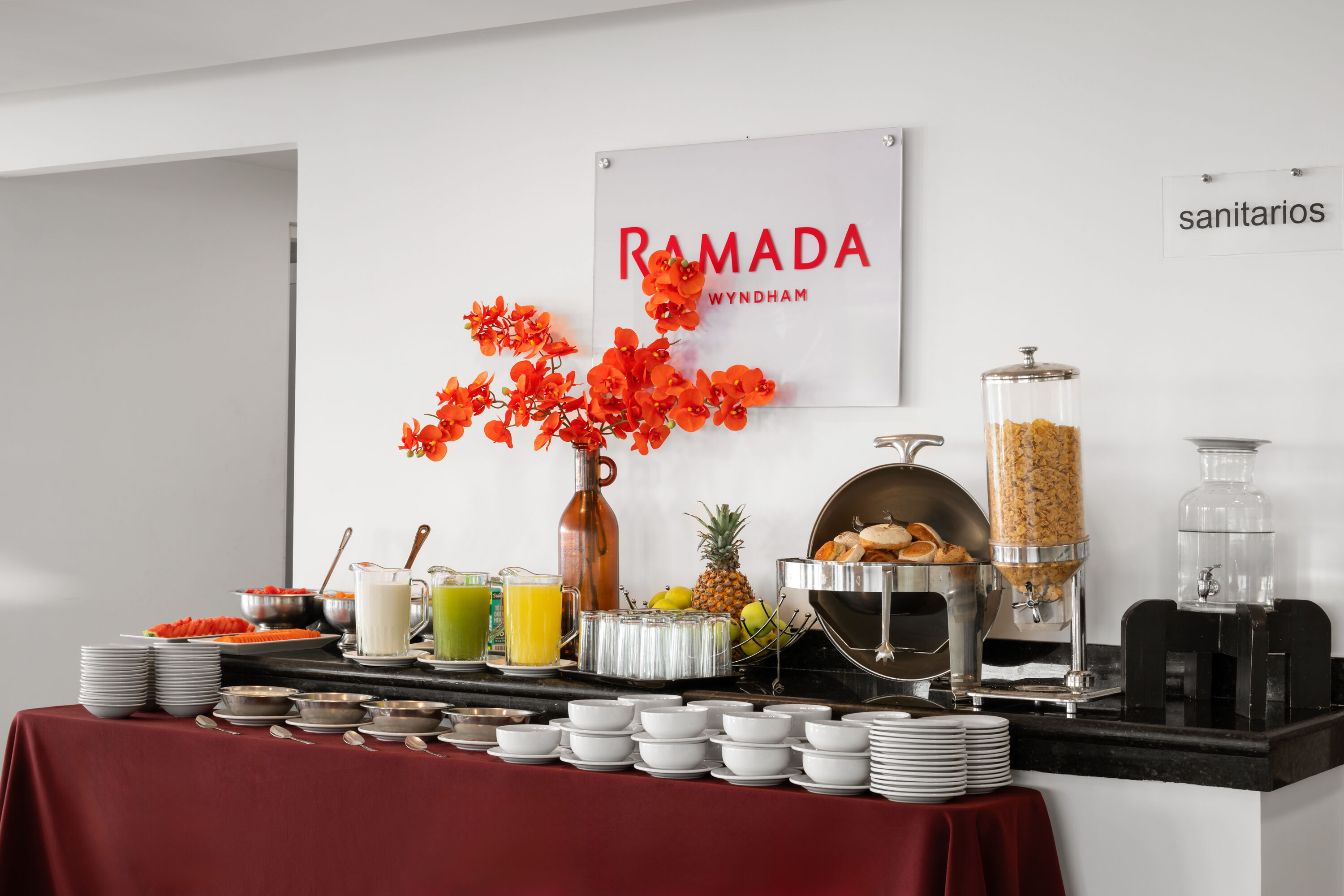 Free breakfast at Ramada by Wyndham Tampico Centro in Tampico, Other than US/Canada