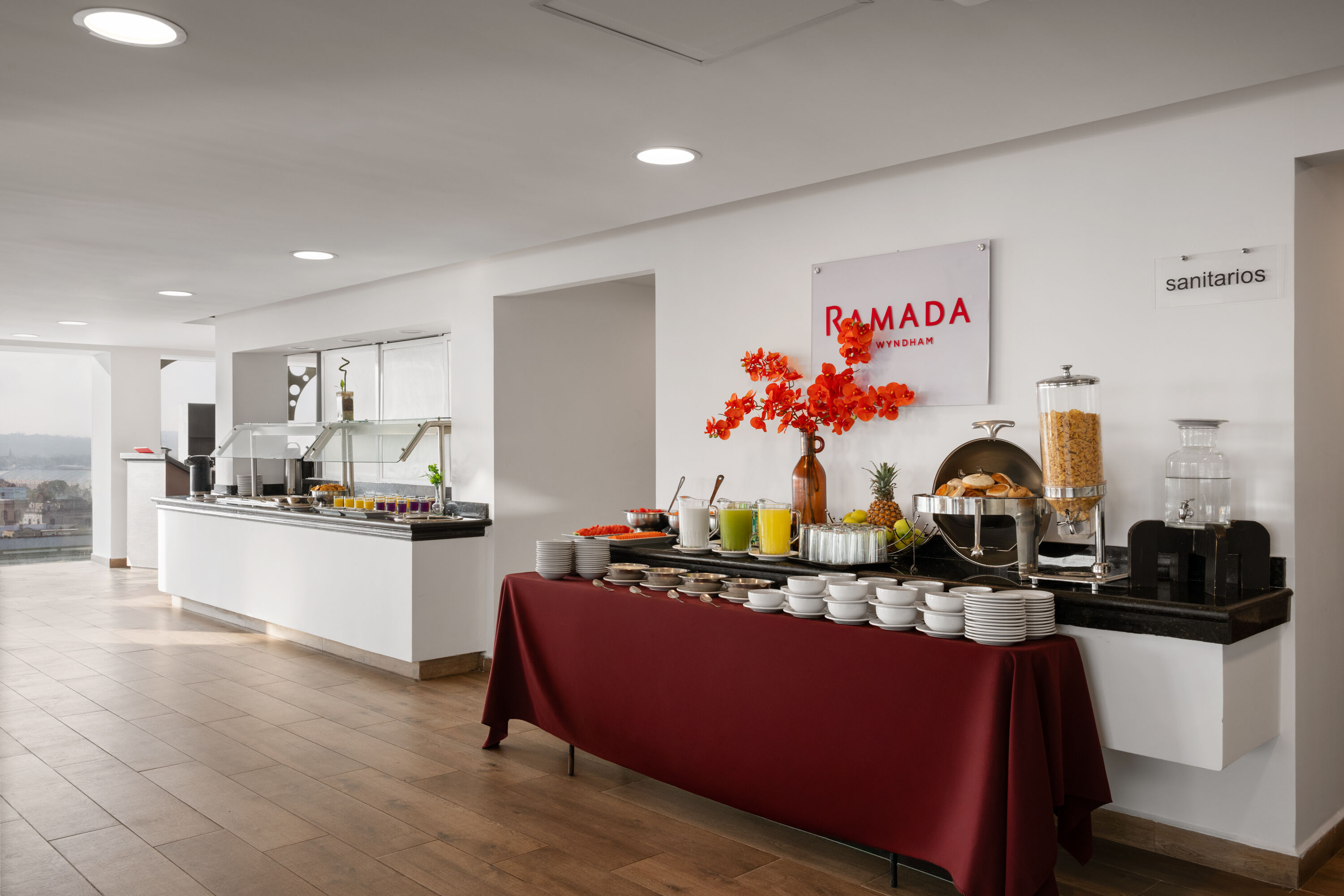 Free breakfast at Ramada by Wyndham Tampico Centro in Tampico, Other than US/Canada
