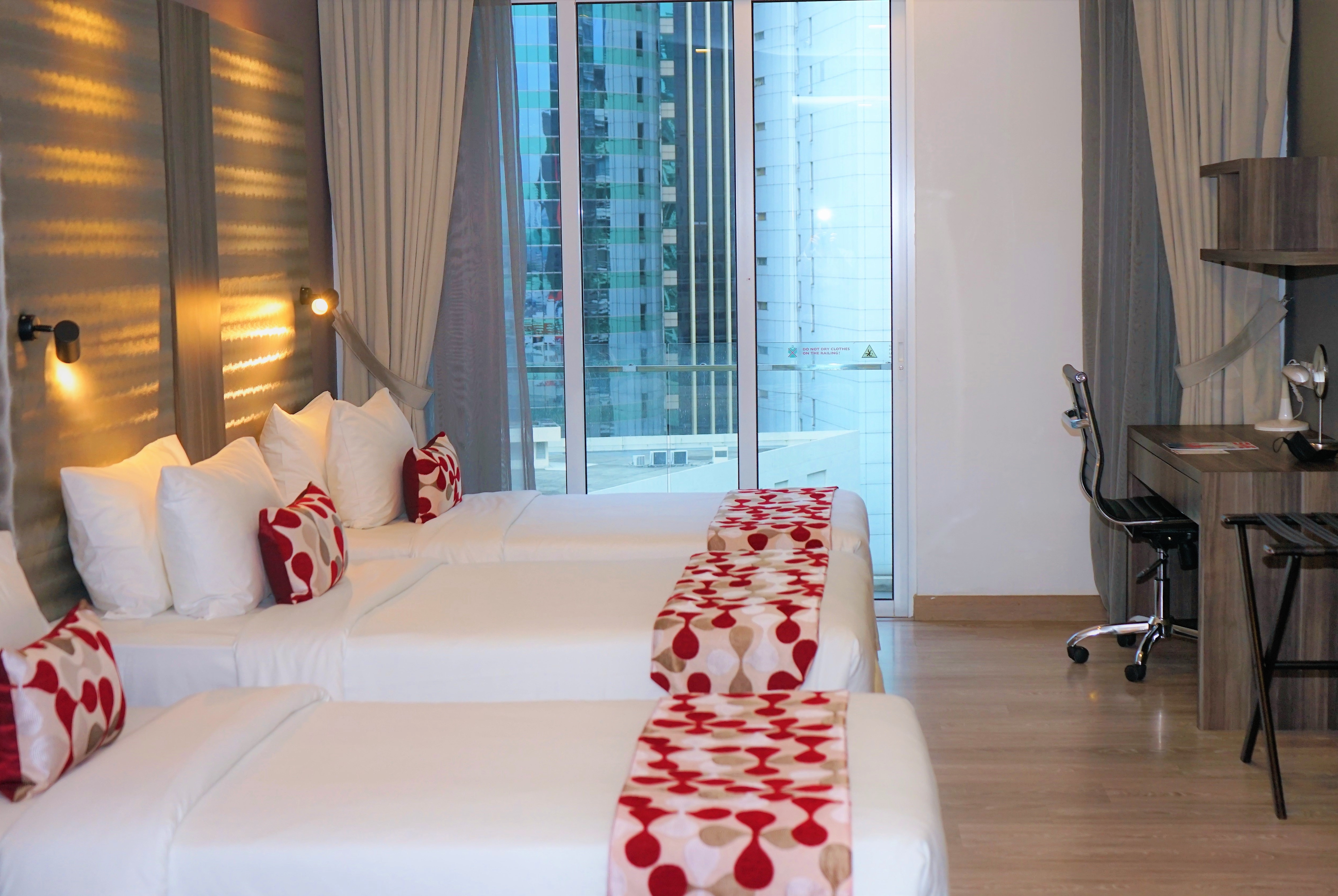 Guest room at the Ramada Suites by Wyndham Kuala Lumpur City Centre in Kuala Lumpur, Other than US/Canada