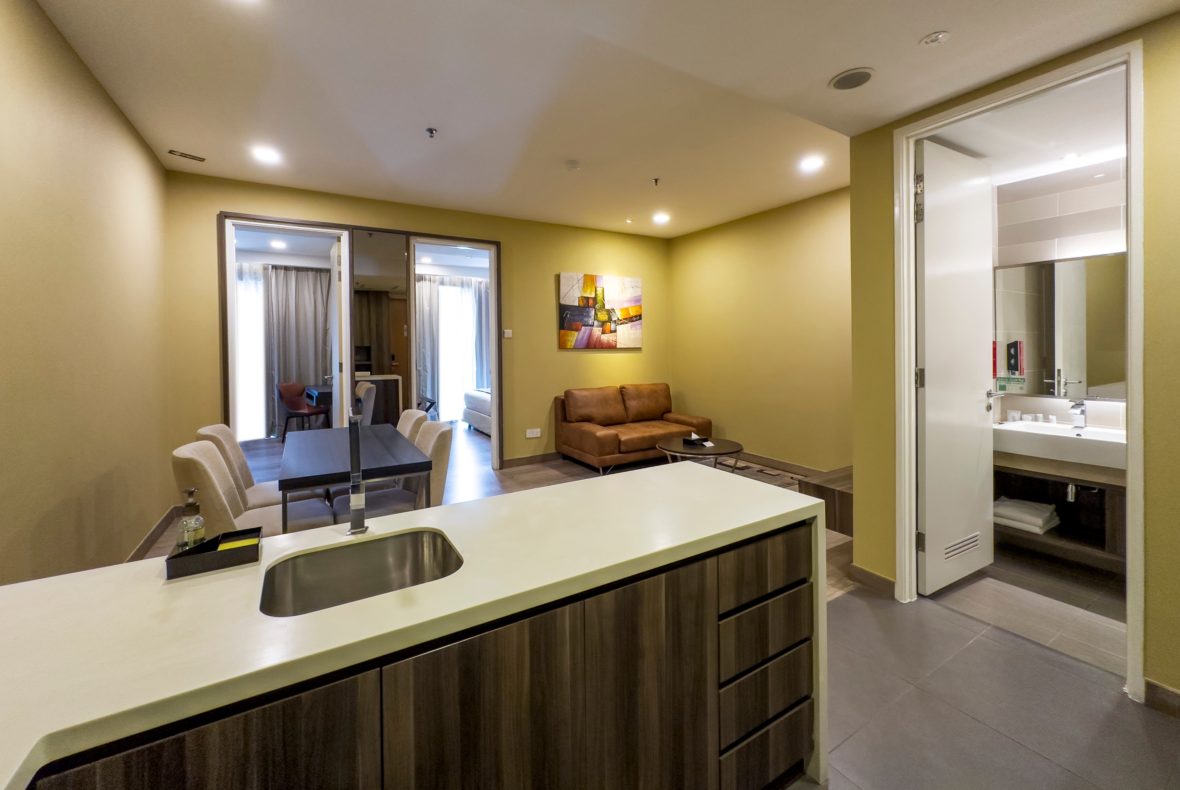 Guest room feature at the Ramada Suites by Wyndham Kuala Lumpur City Centre in Kuala Lumpur, Other than US/Canada