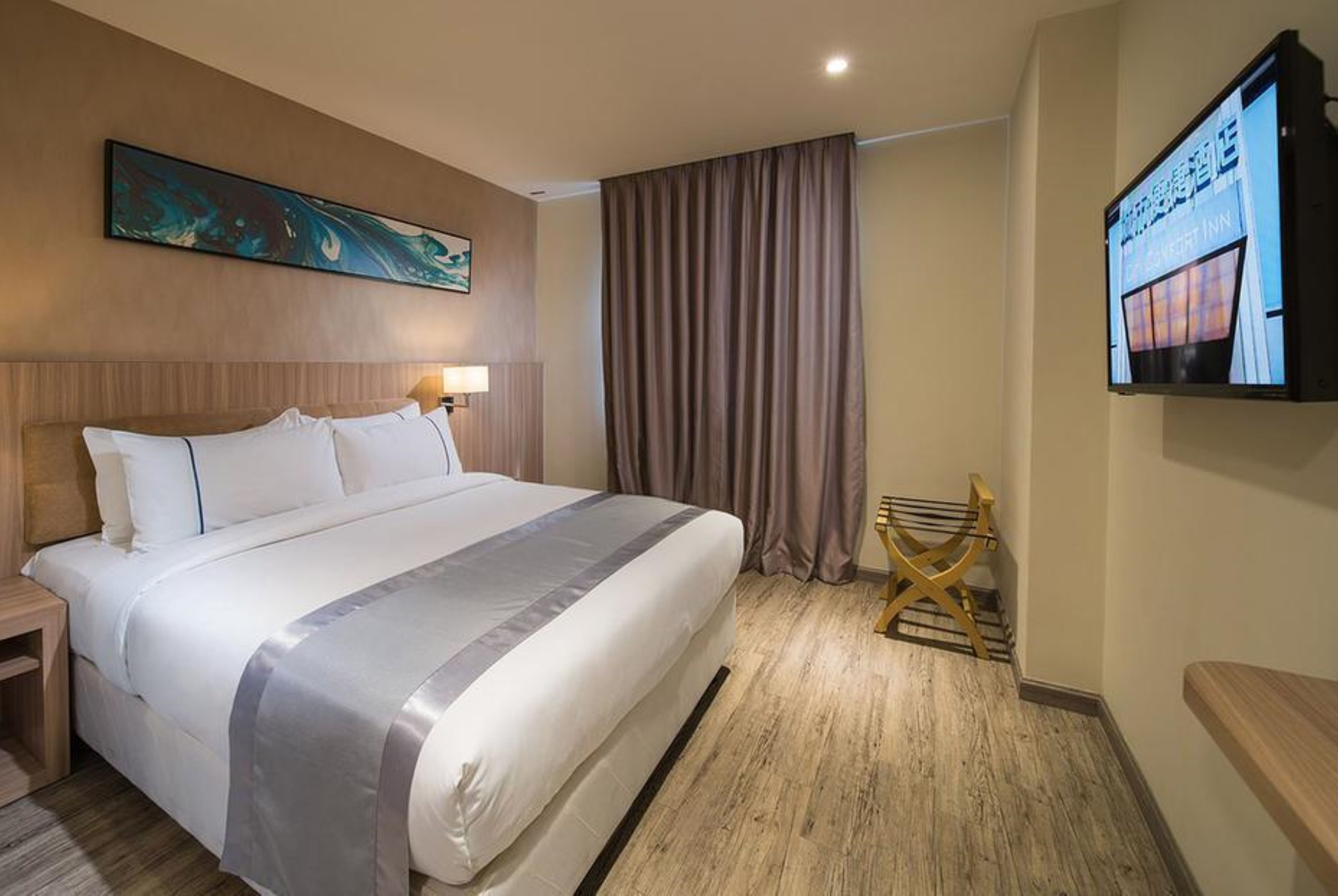 Guest room at the Ramada Encore by Wyndham Chinatown Kuala Lumpur in Kuala Lumpur, Other than US/Canada