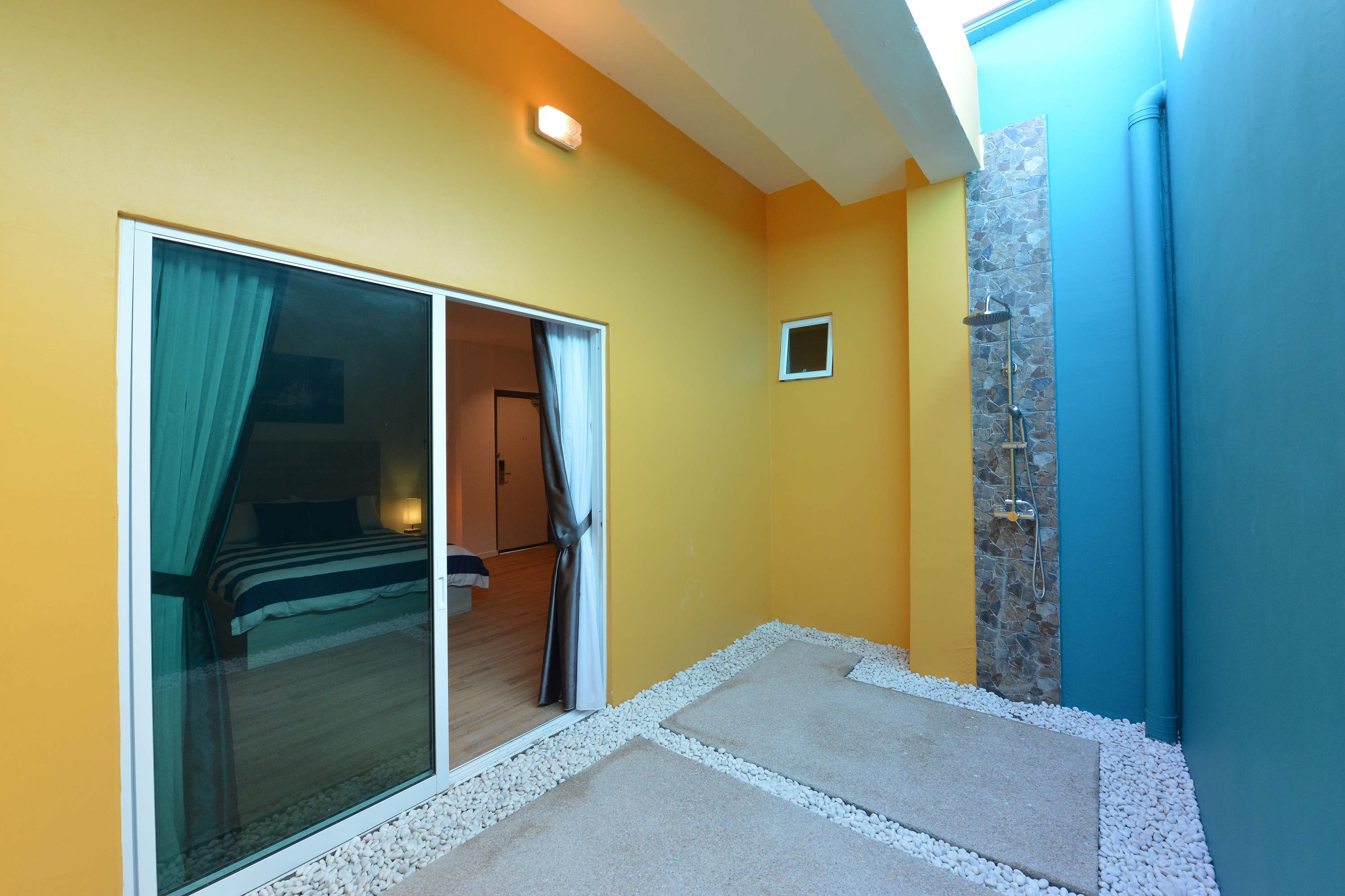 Guest room bath at the Ramada by Wyndham Langkawi Marina in Langkawi, Other than US/Canada