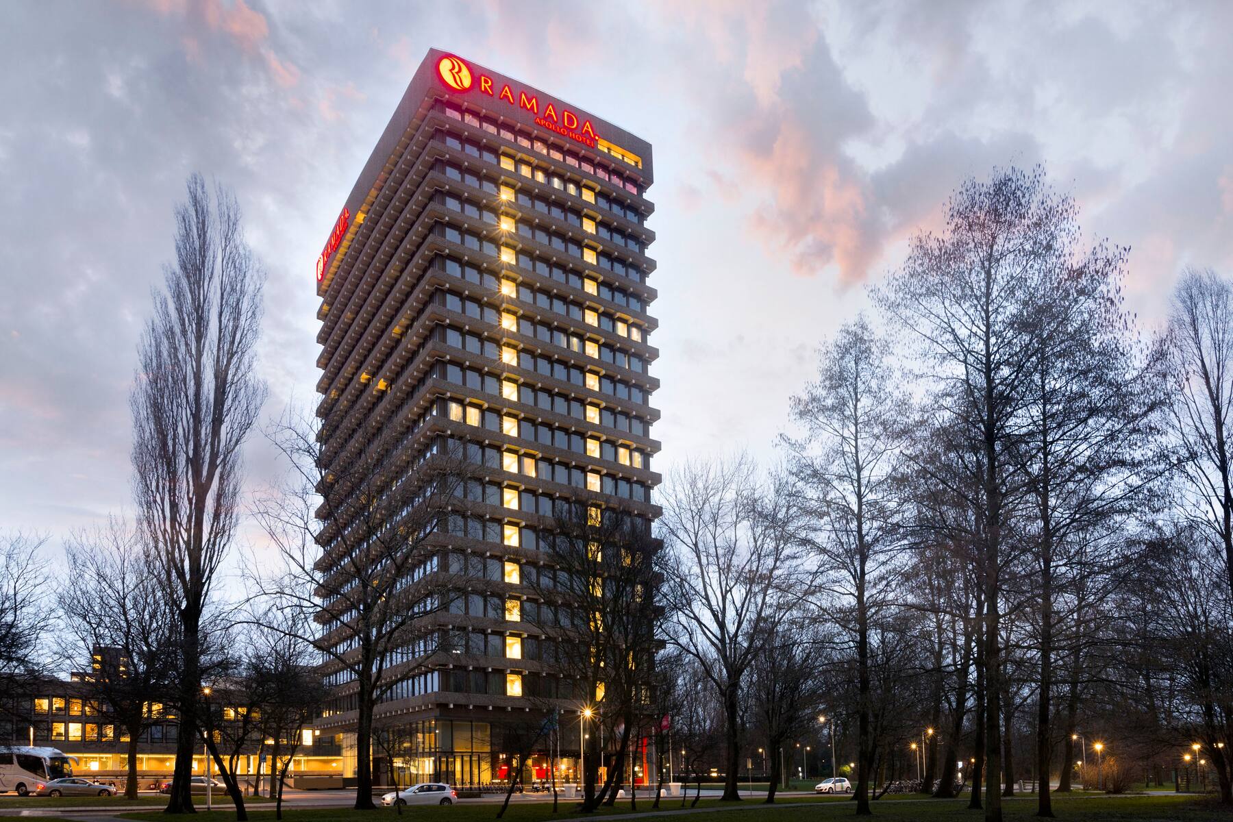 Exterior of Ramada Apollo Amsterdam Centre hotel in Amsterdam, Other than US/Canada Exterior of Ramada Apollo Amsterdam Centre hotel in Amsterdam, Other than US/Canada