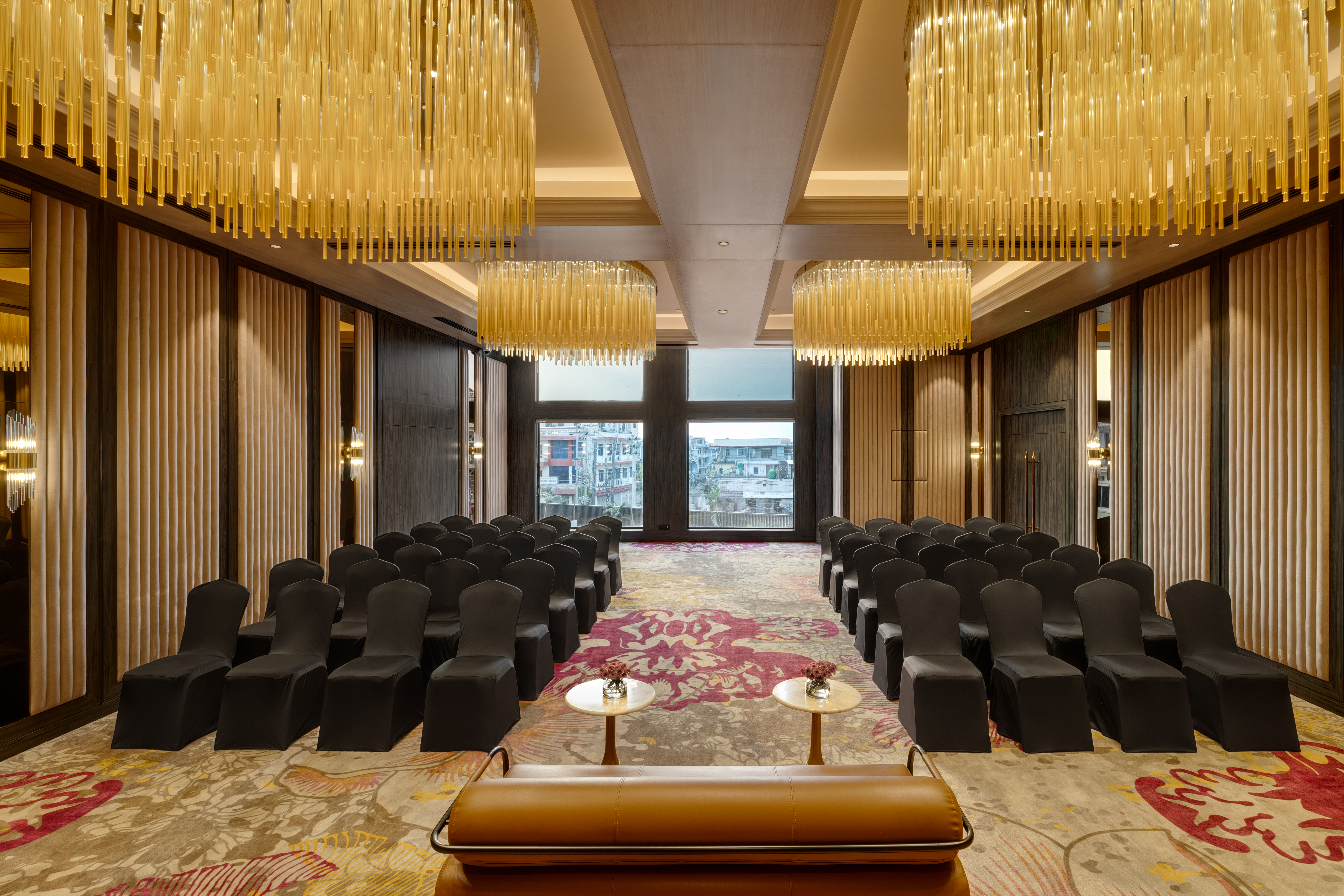 Meeting room banquet rounds at Ramada by Wyndham Itahari Pashupati Marg in Itahari, Other than US/Canada
