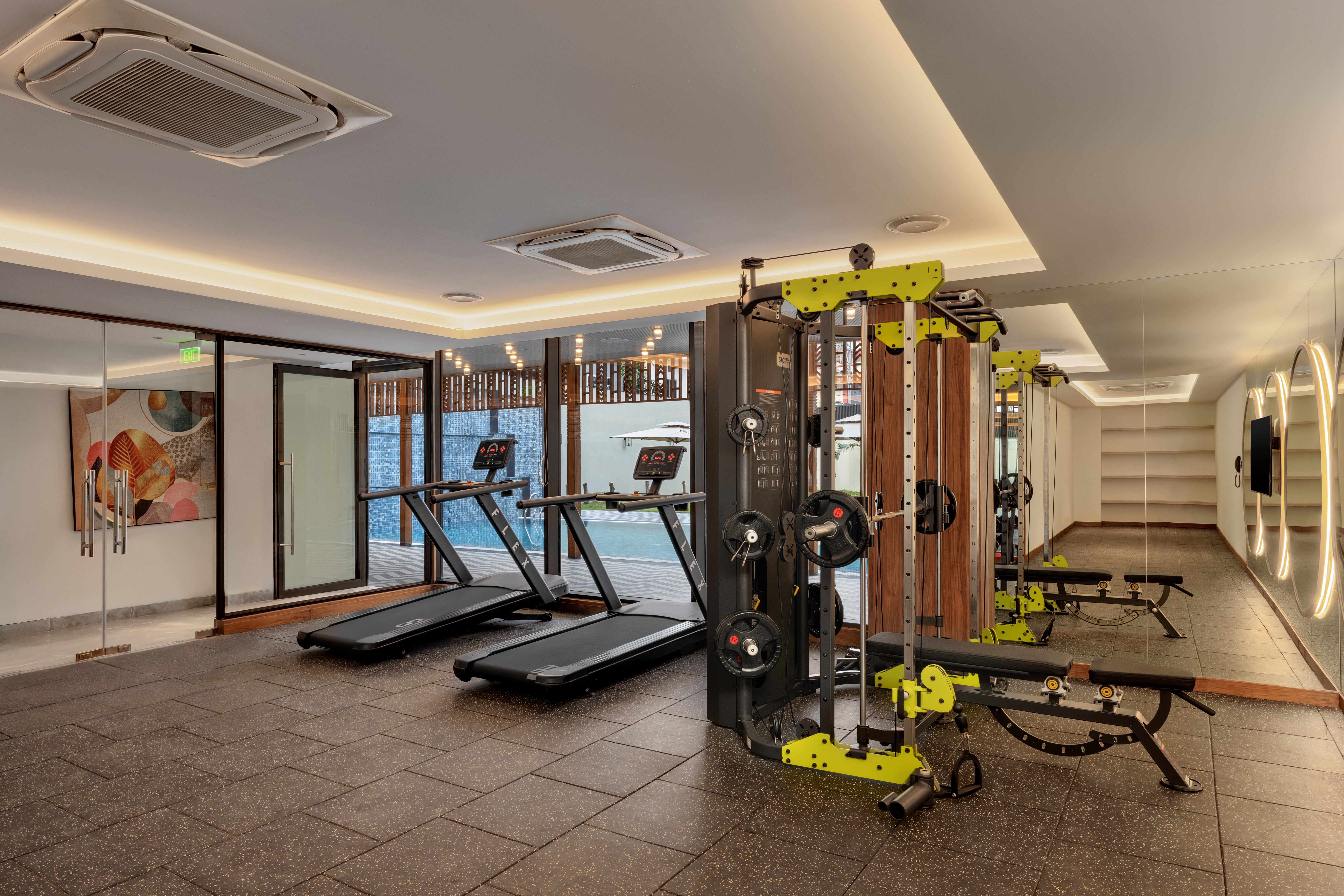 Fitness room at Ramada by Wyndham Itahari Pashupati Marg in Itahari, Other than US/Canada