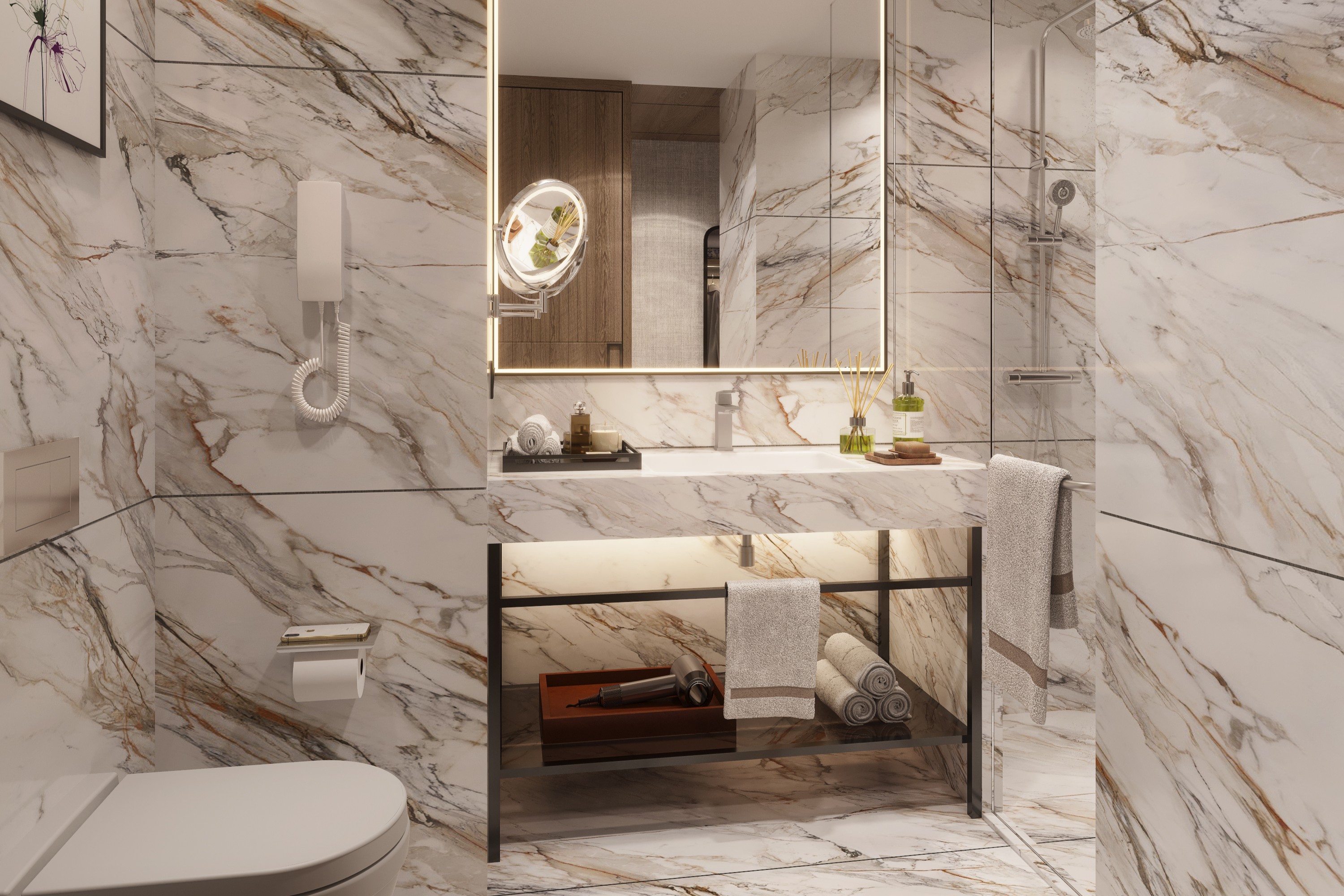 Guest room bath at the Ramada by Wyndham Itahari Pashupati Marg in Itahari, Other than US/Canada