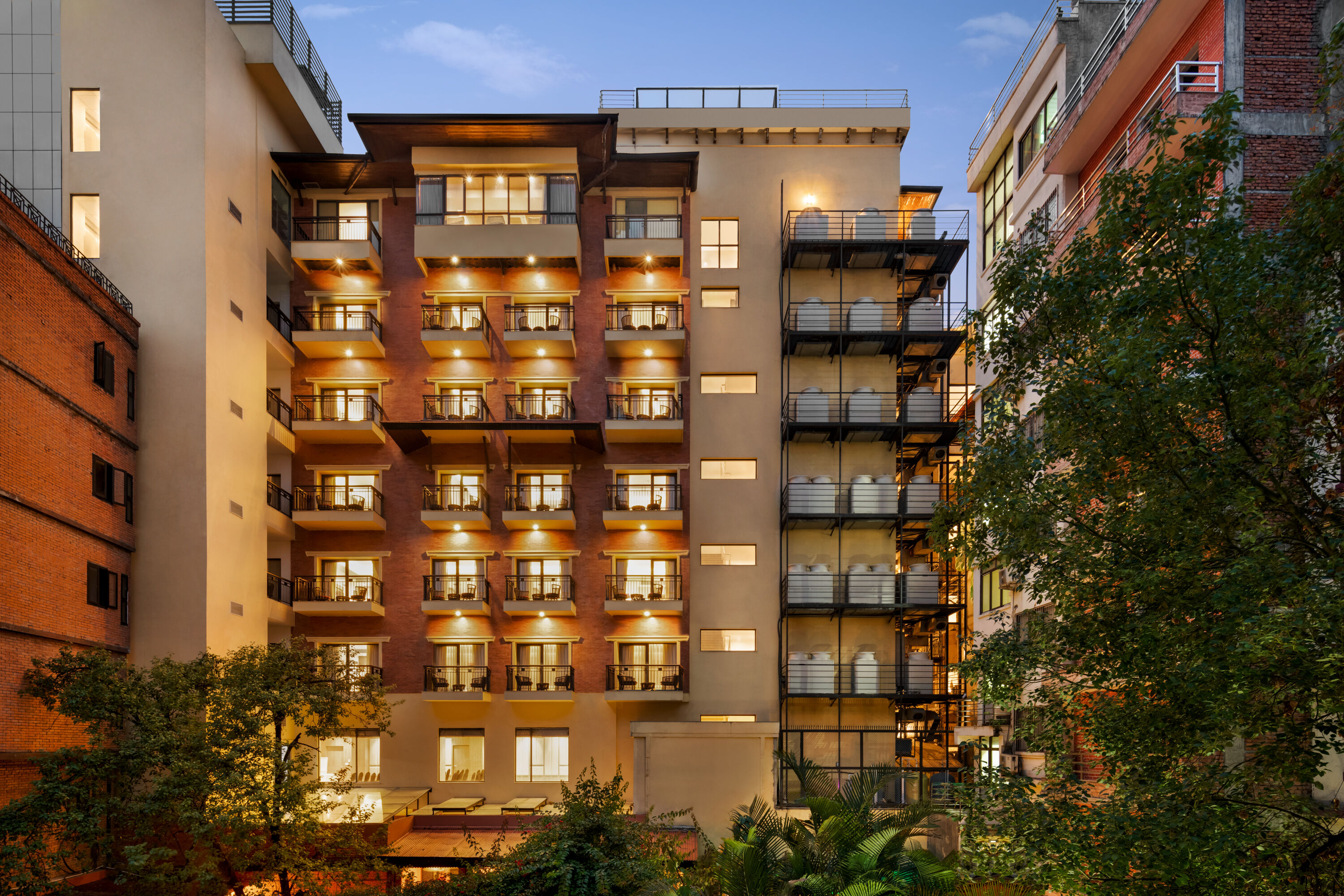 Aerial View of Ramada Encore by Wyndham Kathmandu Thamel hotel in Kathmandu, Other than US/Canada