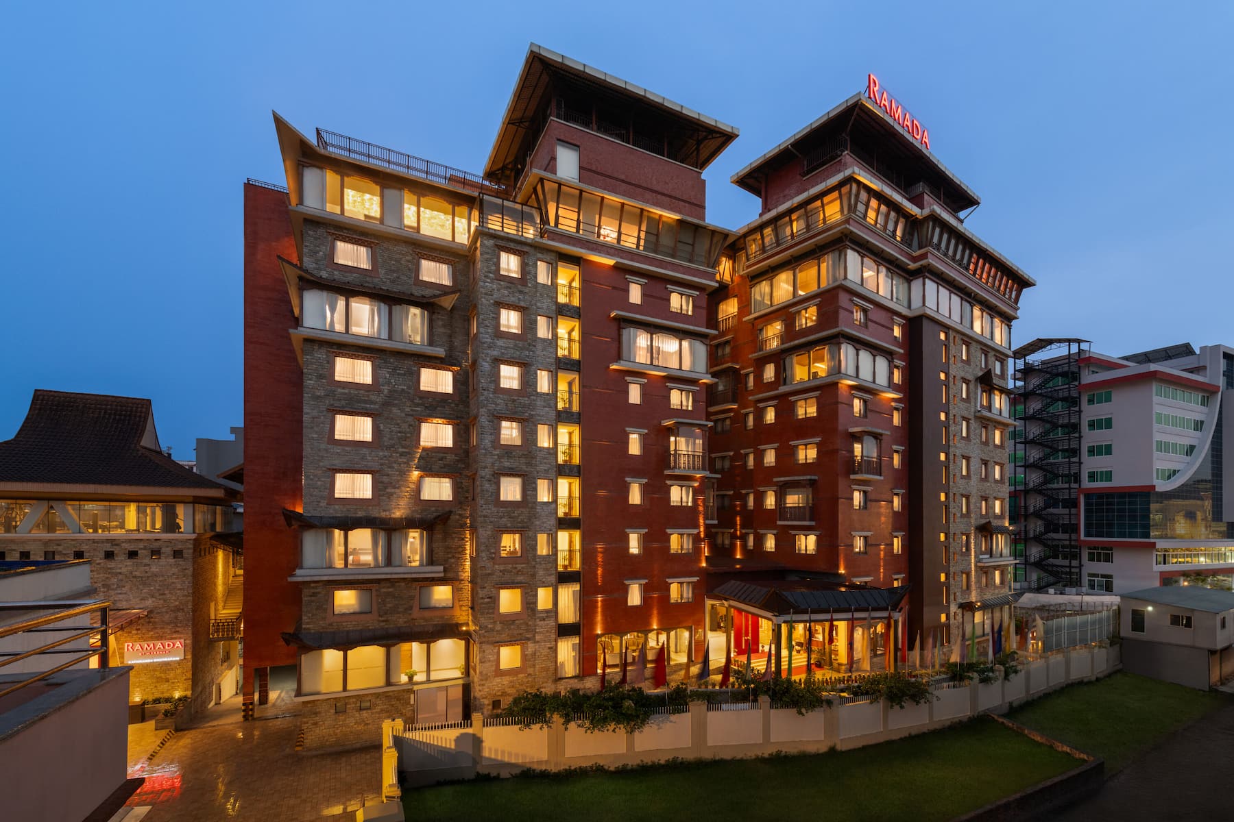 Exterior of Ramada by Wyndham Kathmandu Dhumbarahi hotel in Kathmandu, Other than US/Canada